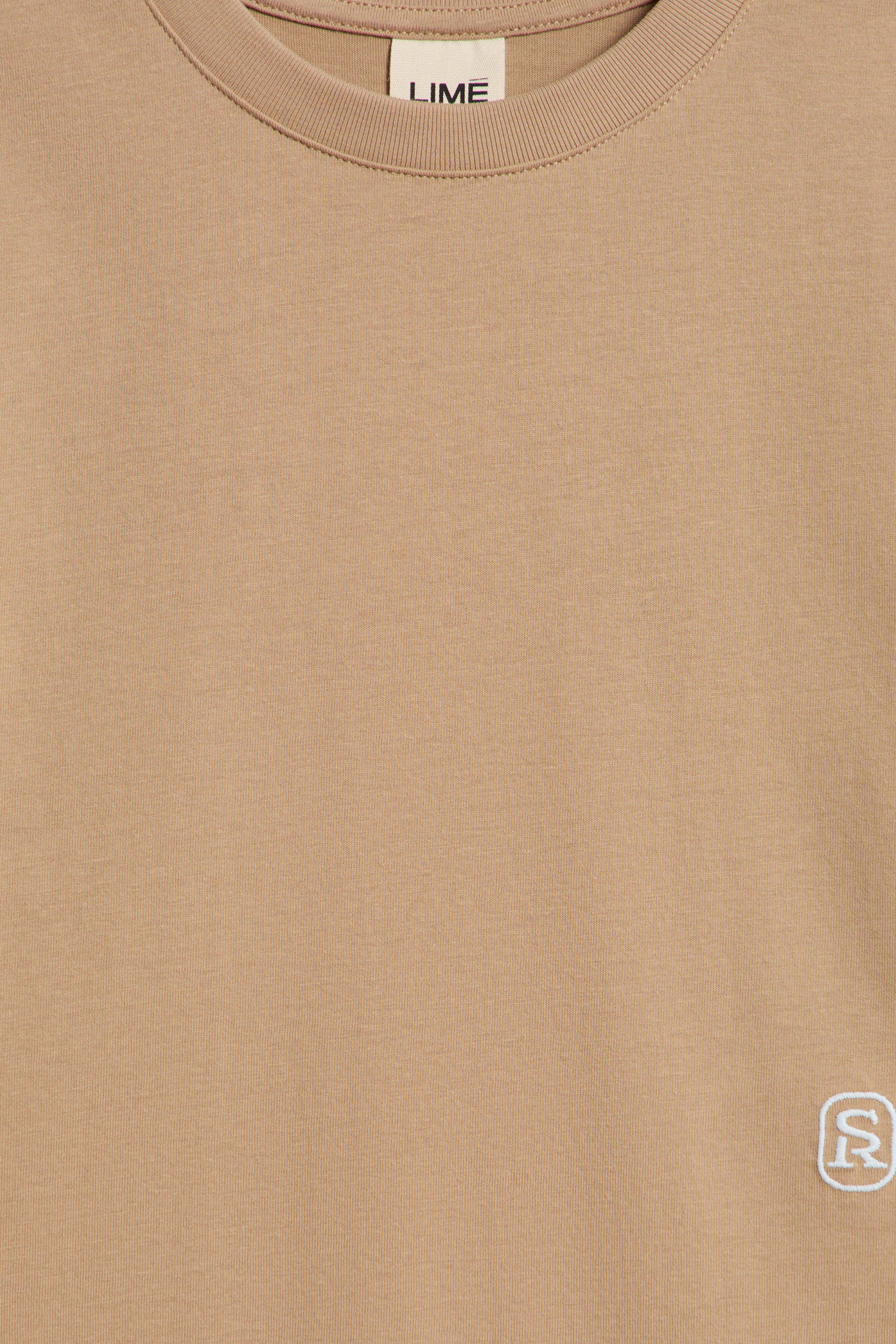 EMBROIDERED-DETAIL COTTON T-SHIRT - Image 3