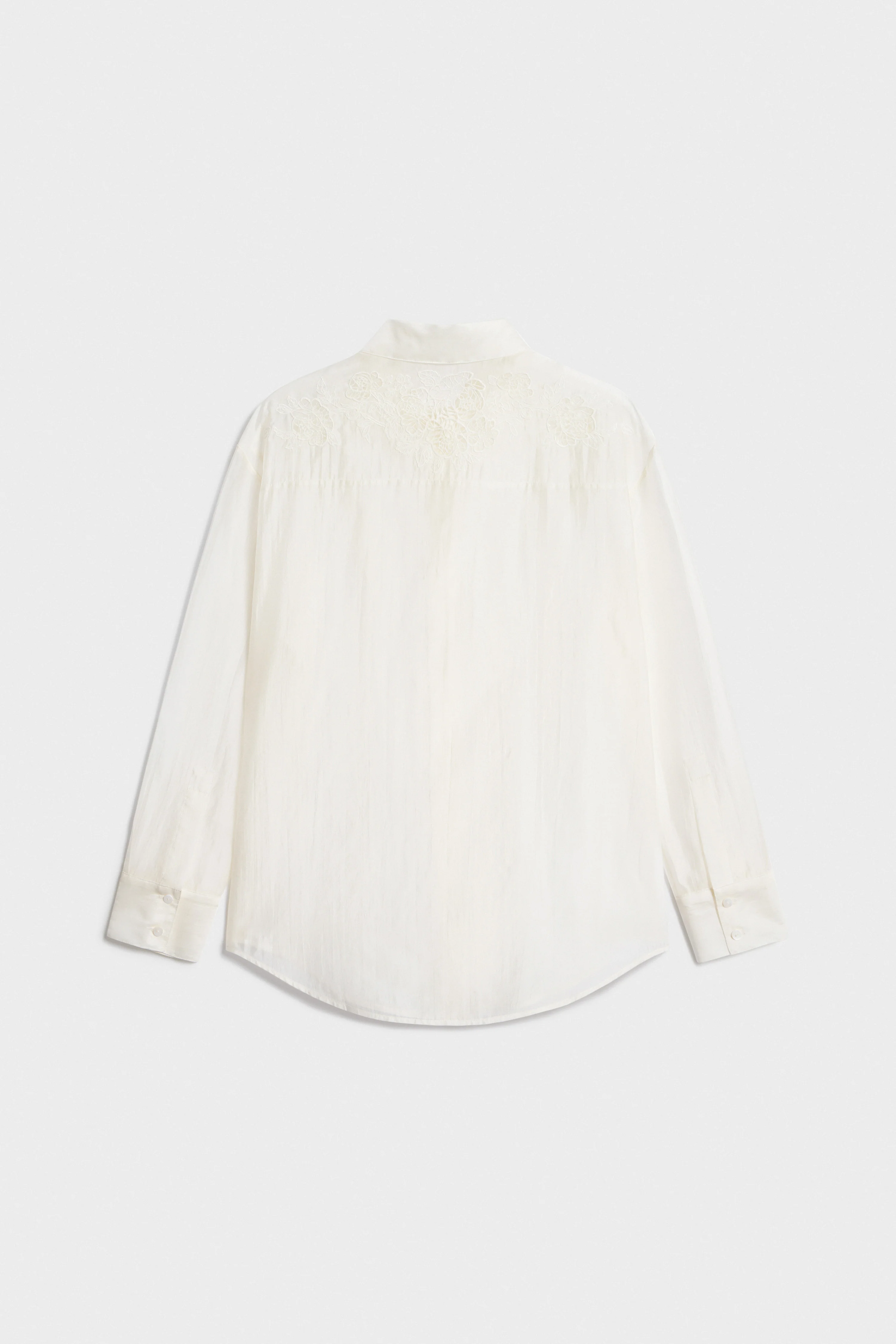 EMBROIDERED LYOCELL-BLEND SHIRT - Image 7