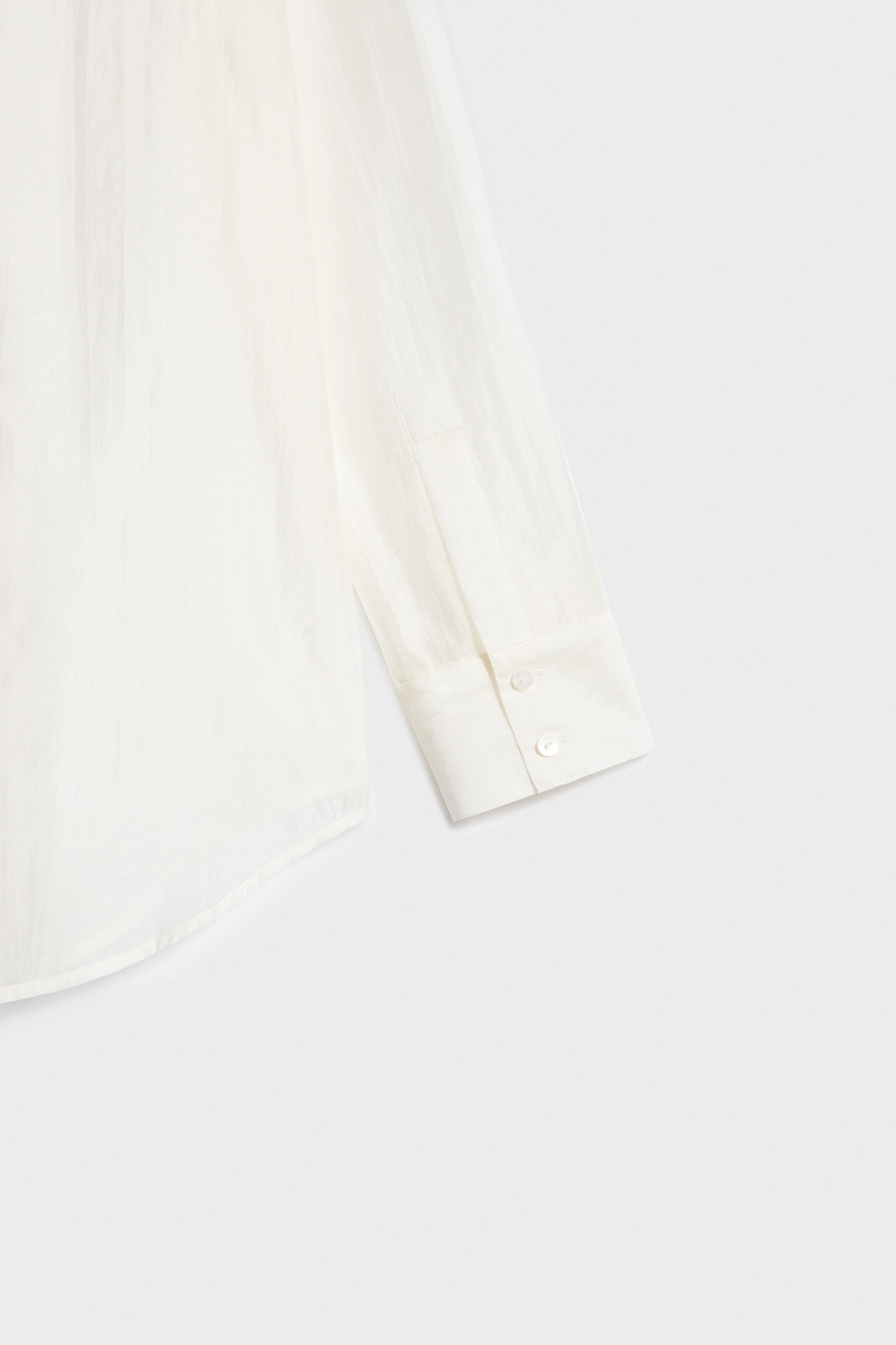 EMBROIDERED LYOCELL-BLEND SHIRT - Image 9