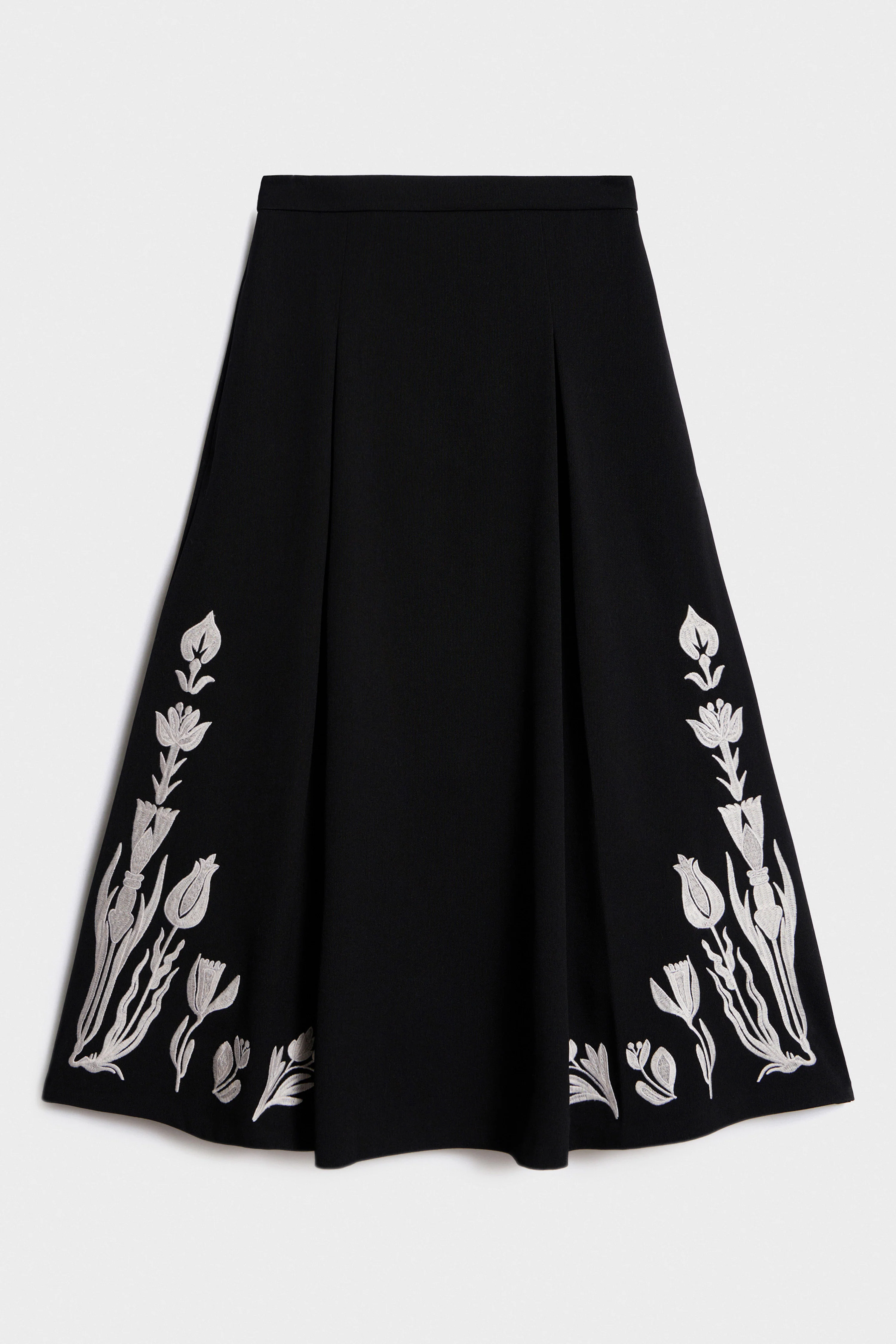 EMBROIDERED MAXI SKIRT - Image 4