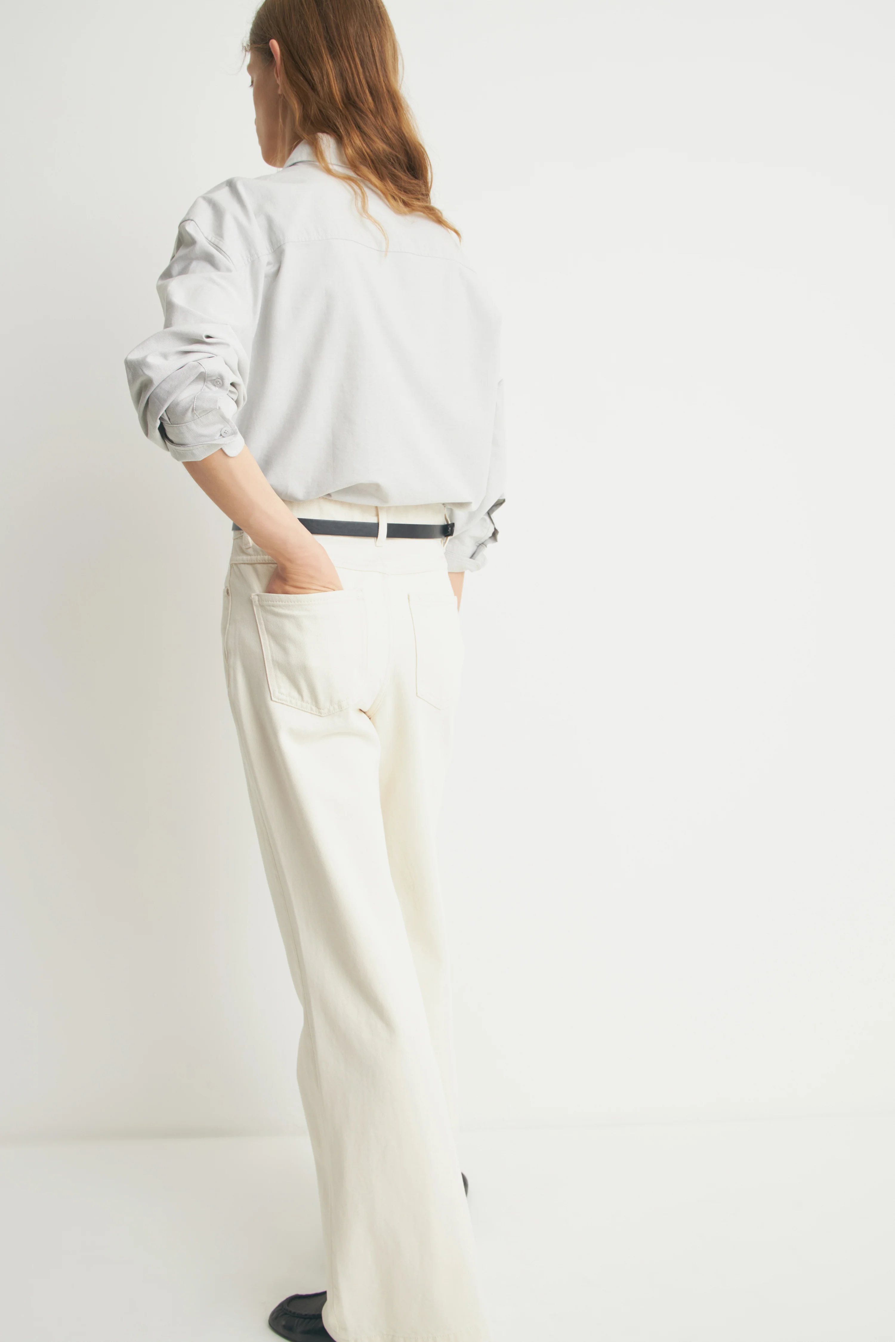 EMBROIDERED MONOGRAM COTTON SHIRT - Image 4