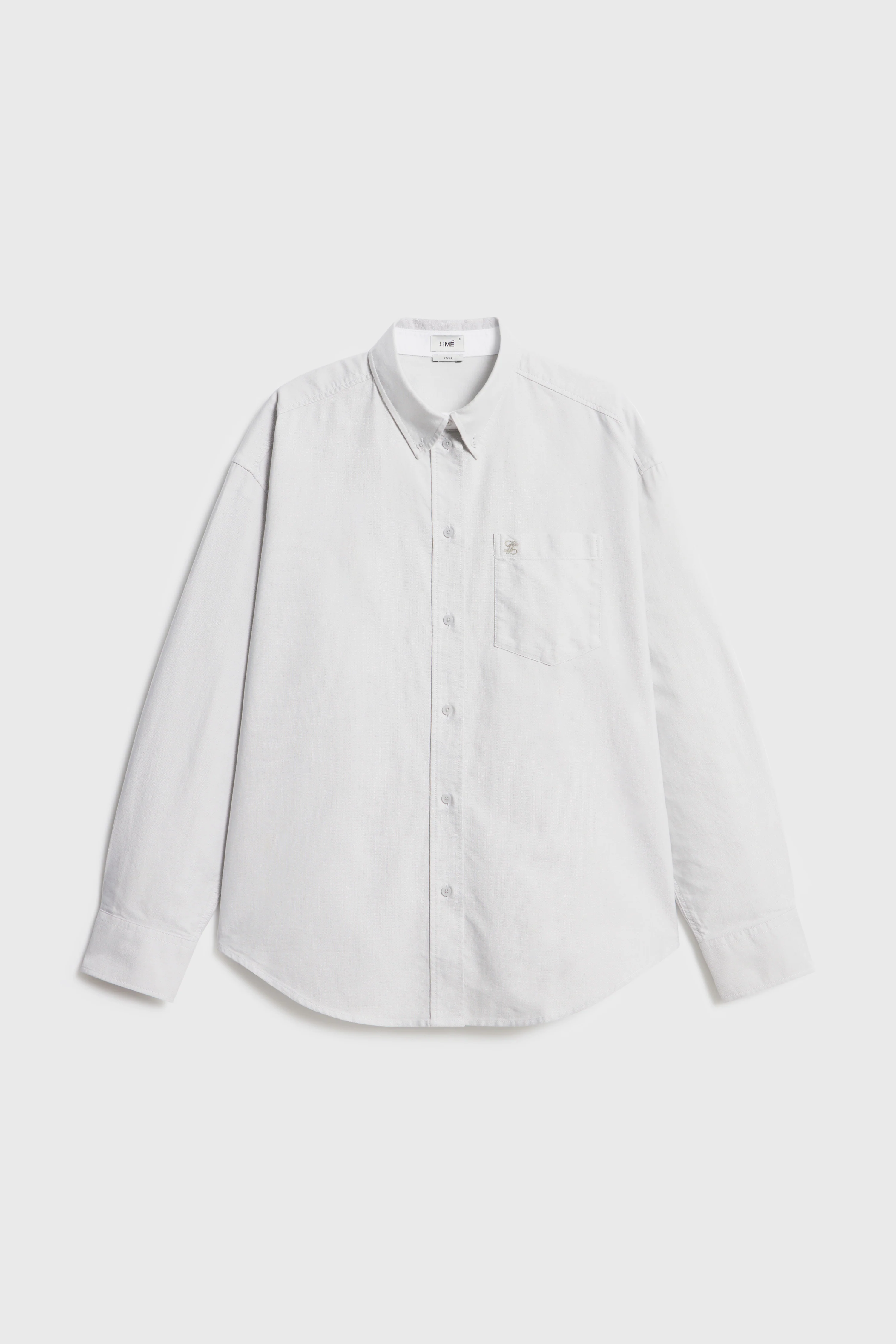 EMBROIDERED MONOGRAM COTTON SHIRT - Image 5