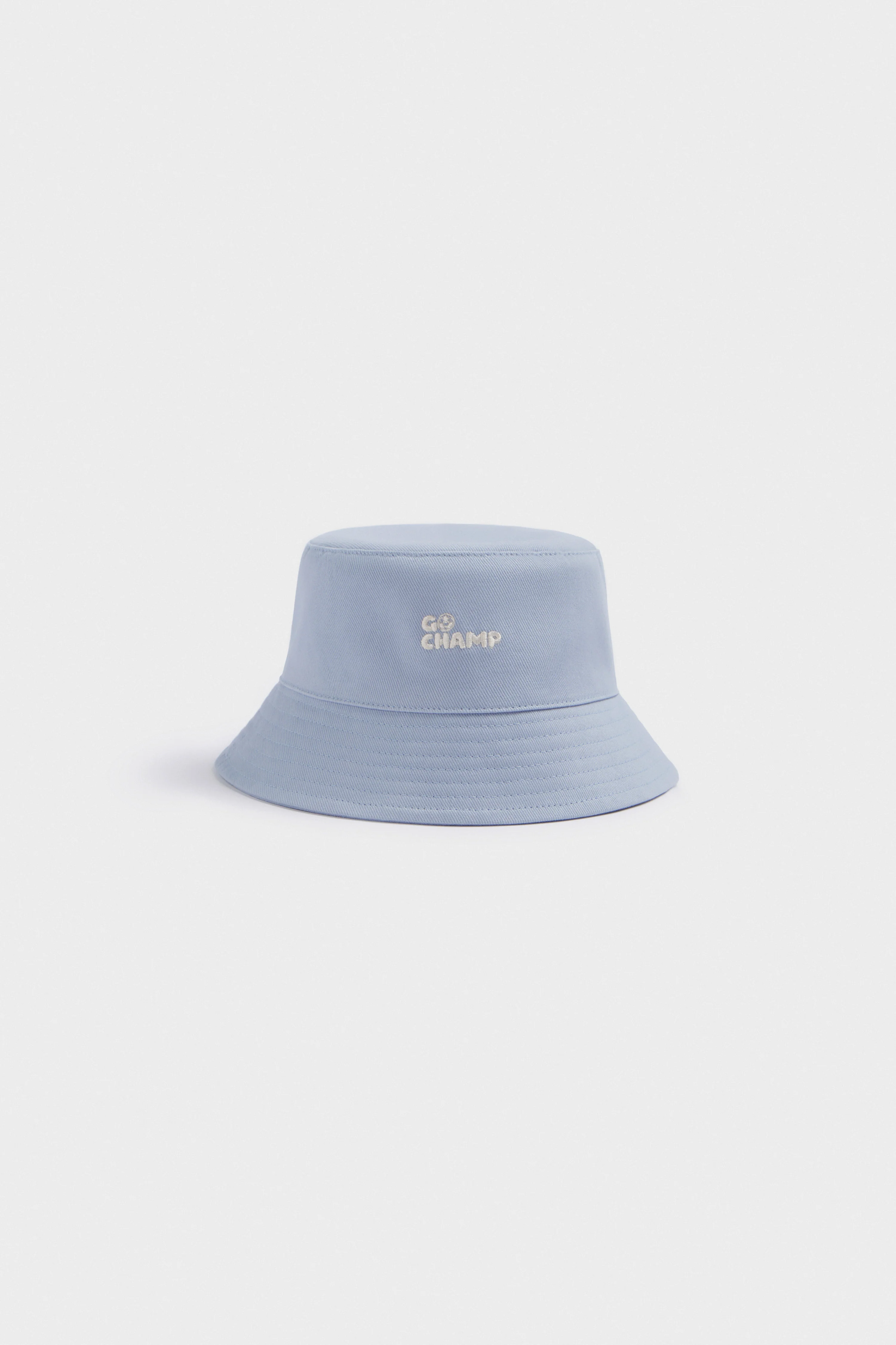 EMBROIDERY-DETAIL COTTON BUCKET HAT - Image 3