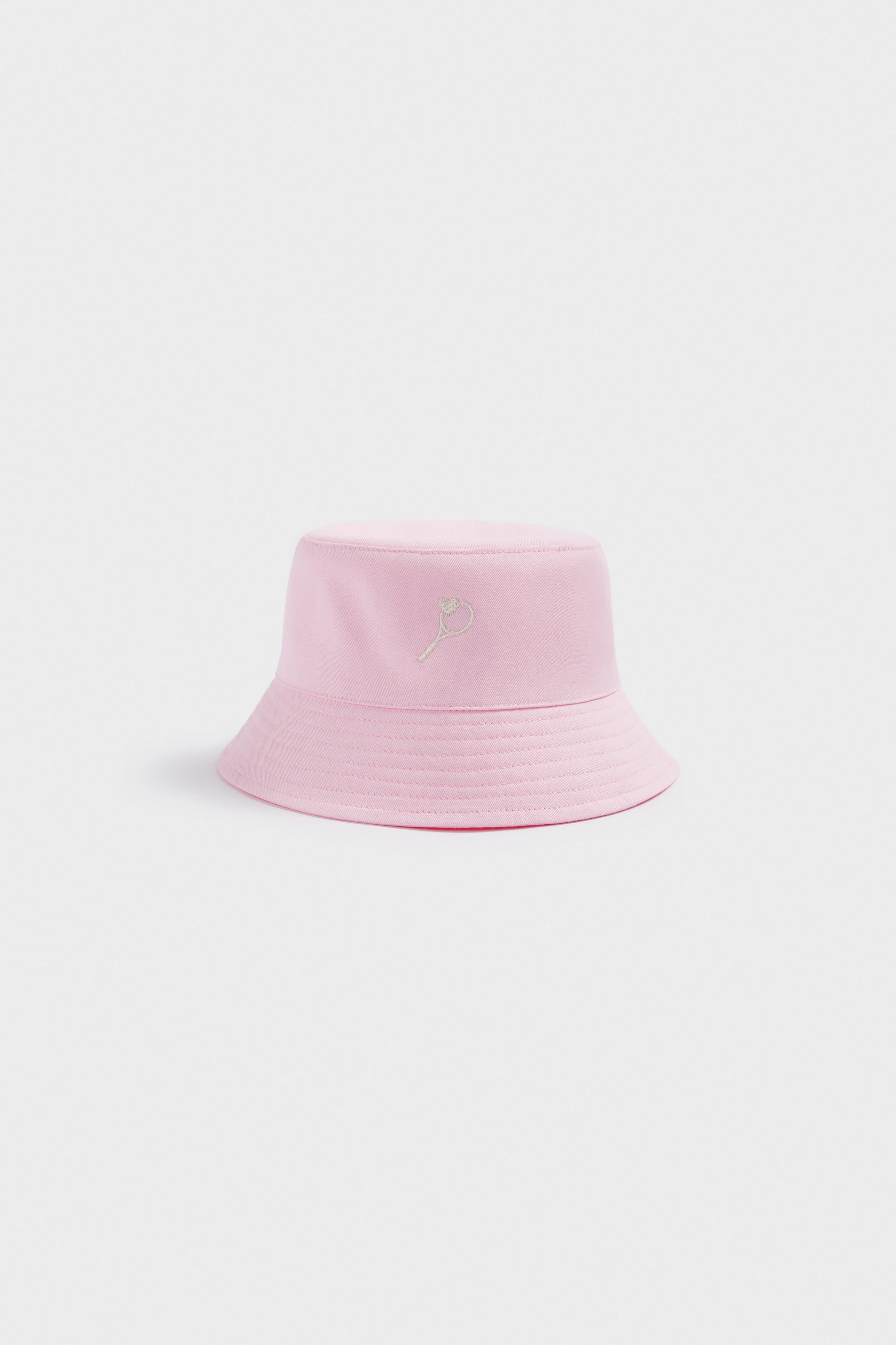 EMBROIDERY-DETAIL COTTON BUCKET HAT - Image 4
