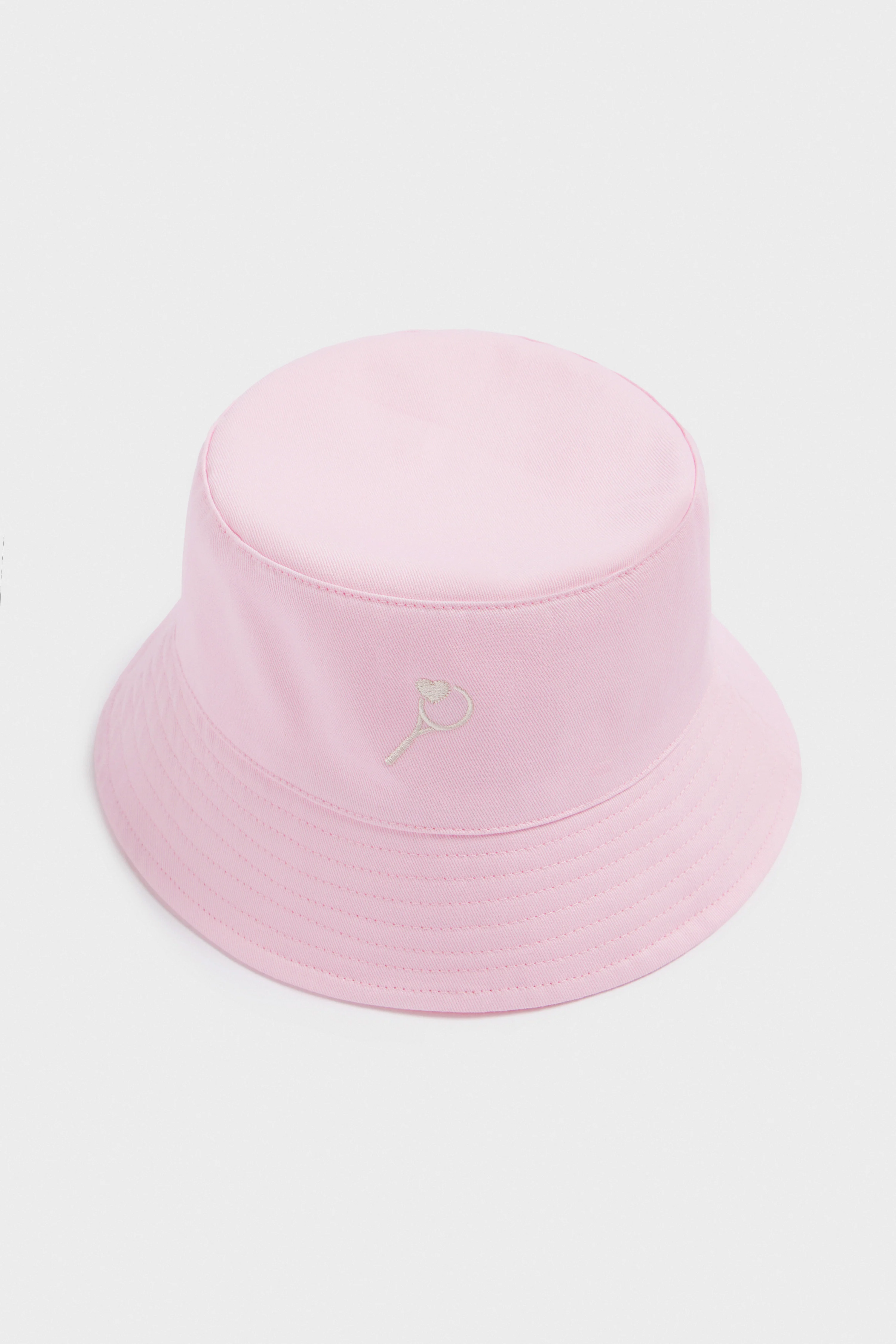 EMBROIDERY-DETAIL COTTON BUCKET HAT - Image 5