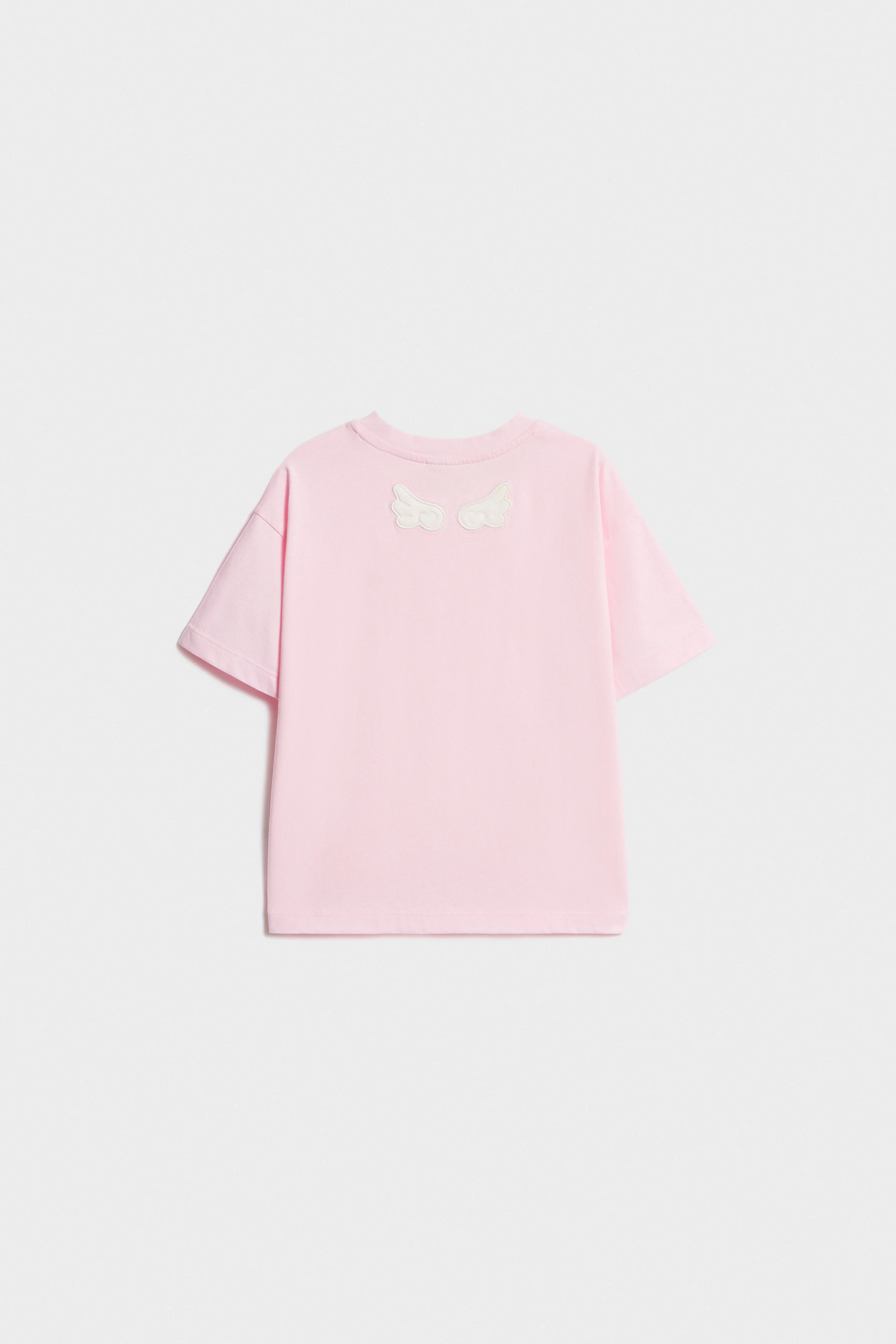 EMBROIDERY-DETAIL COTTON T-SHIRT - Image 5