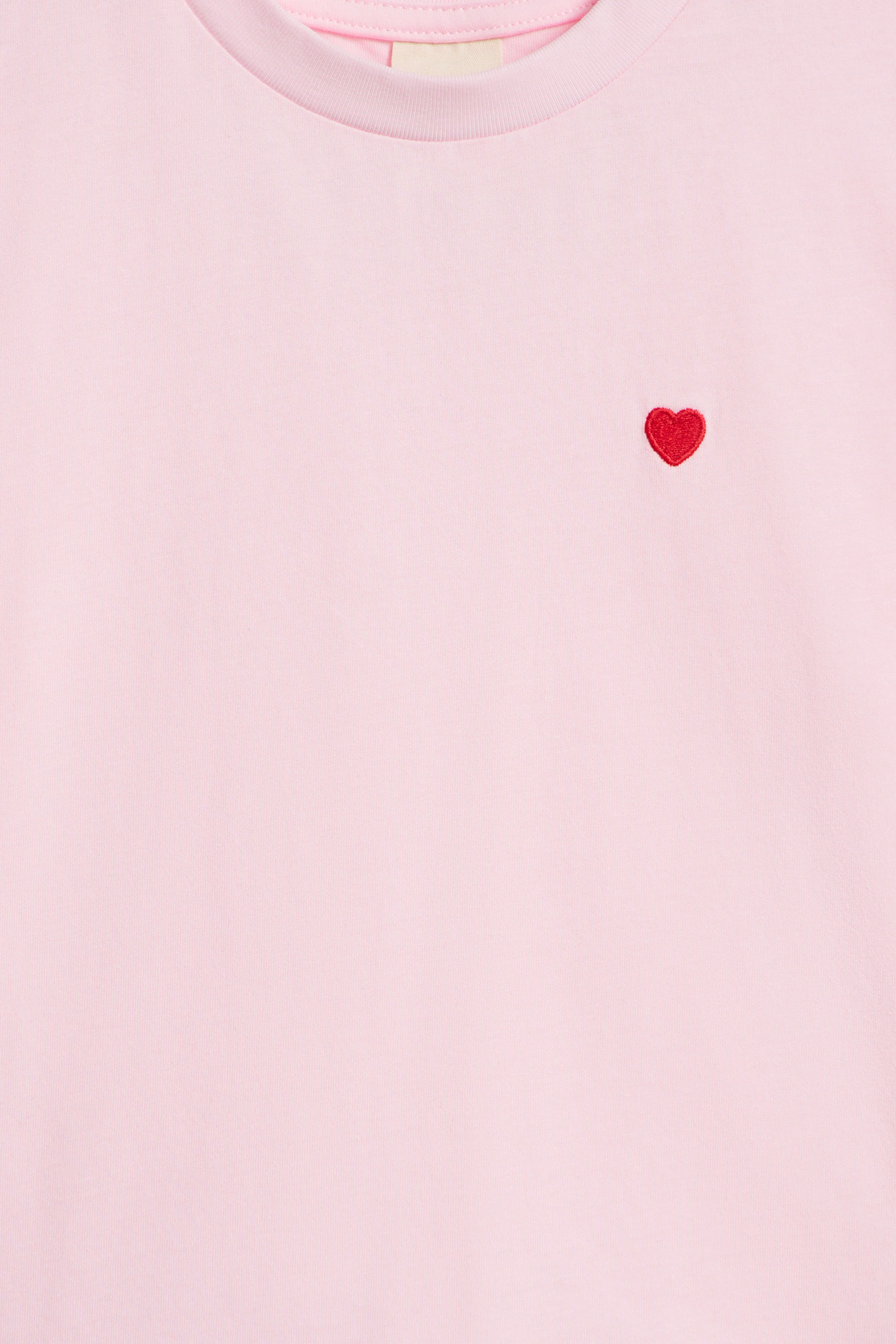 EMBROIDERY-DETAIL COTTON T-SHIRT - Image 6