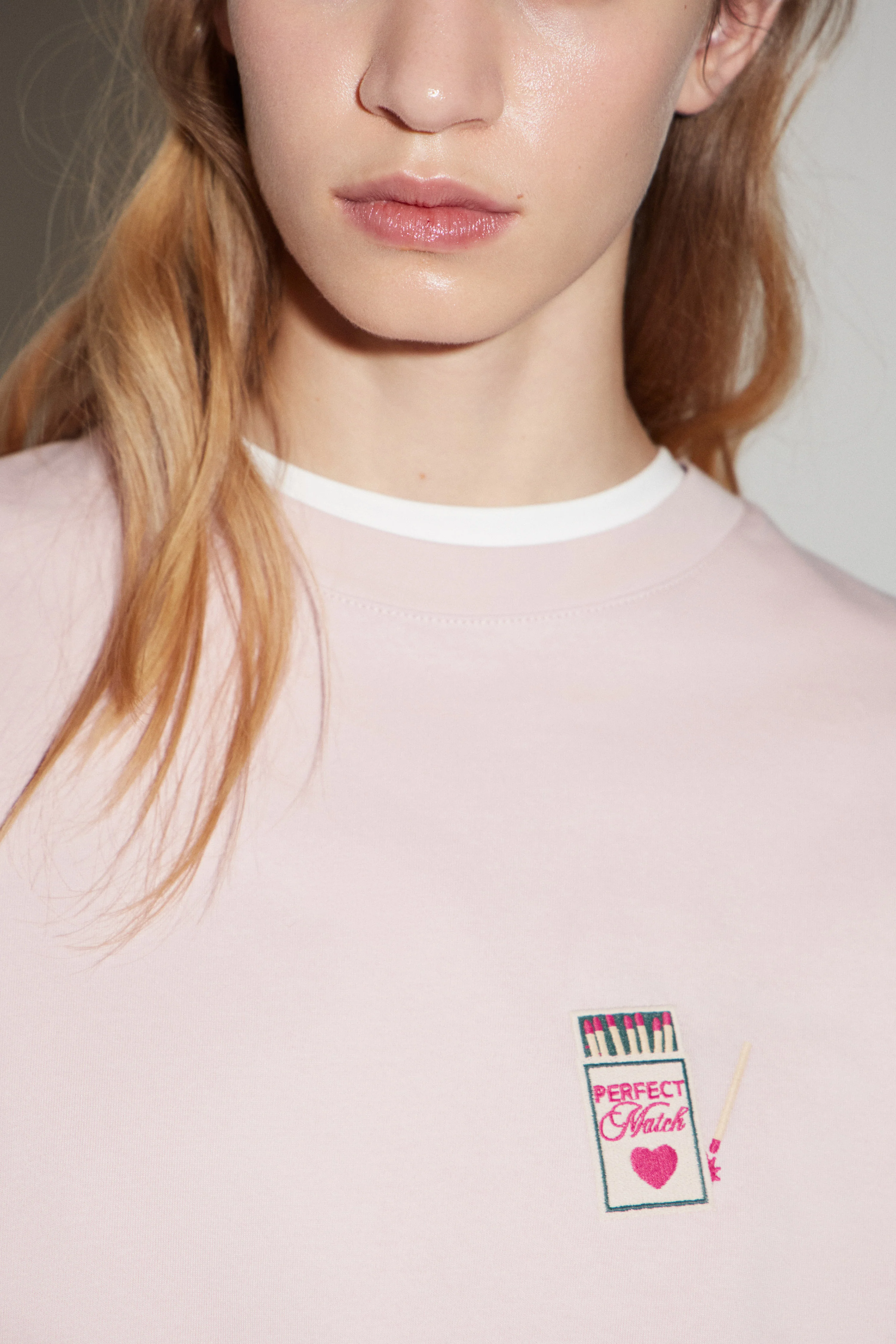 EMBROIDERY-DETAIL COTTON T-SHIRT - Image 4