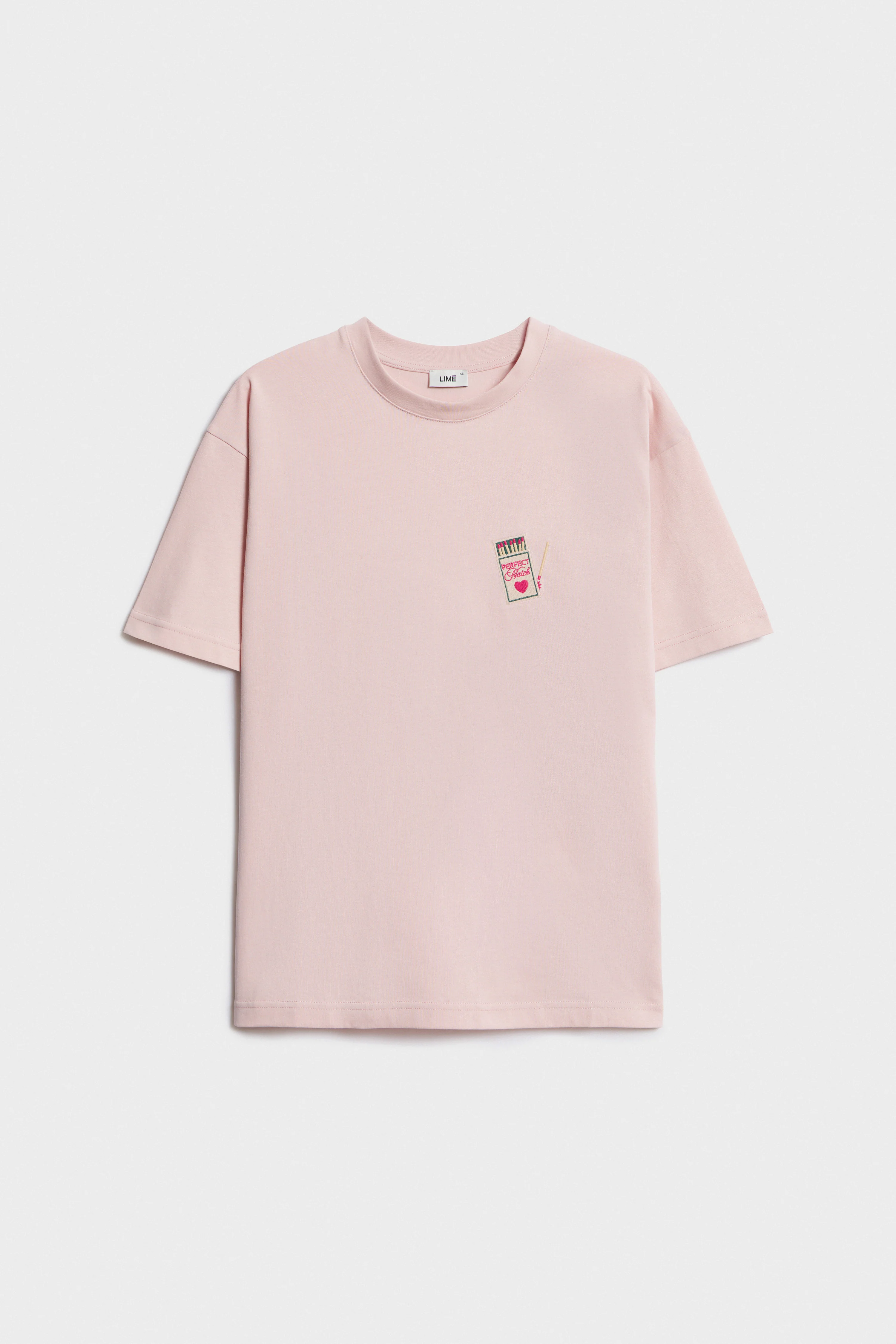 EMBROIDERY-DETAIL COTTON T-SHIRT - Image 5
