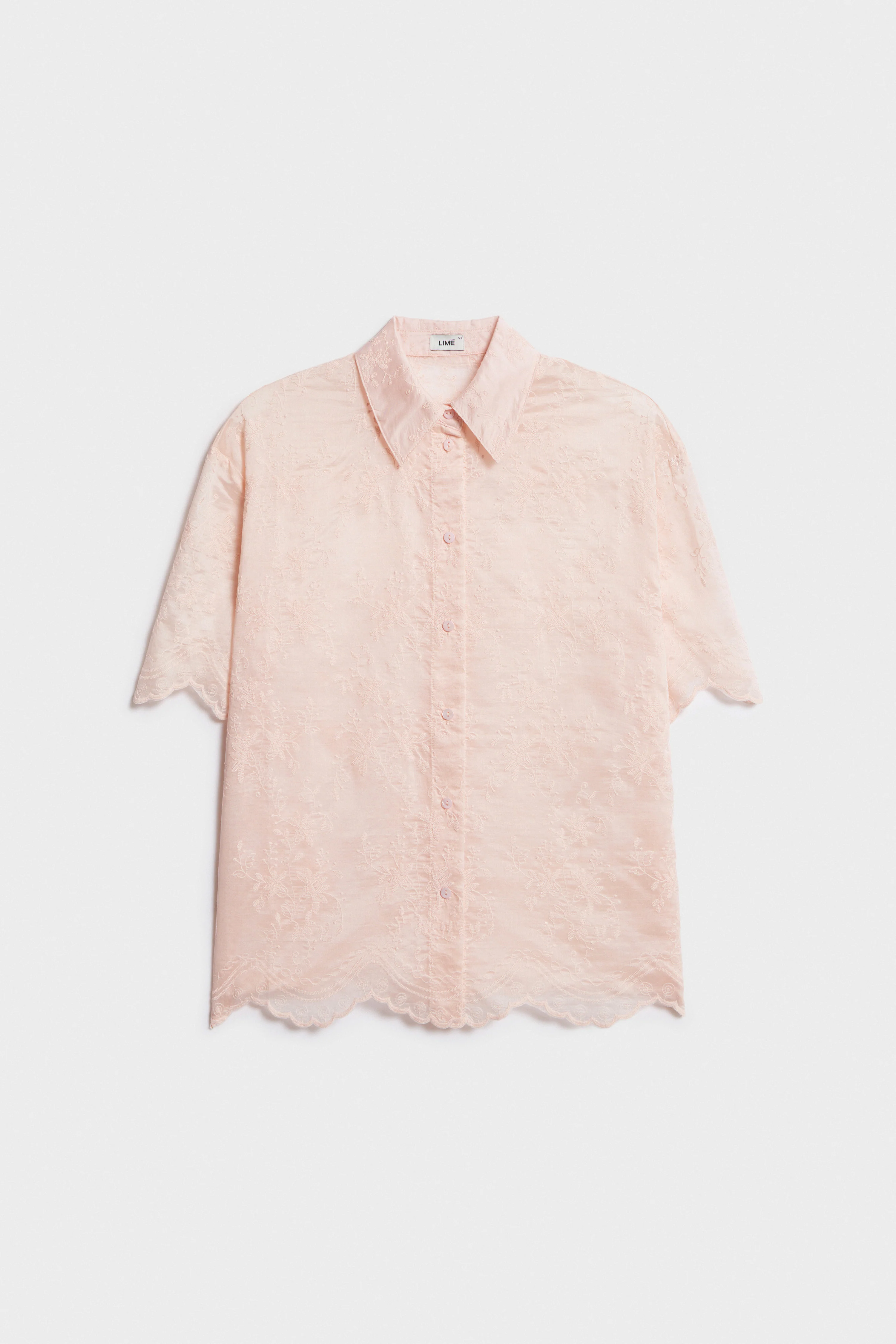 EMBROIDERY-DETAIL LYOCELL SHIRT - Image 4