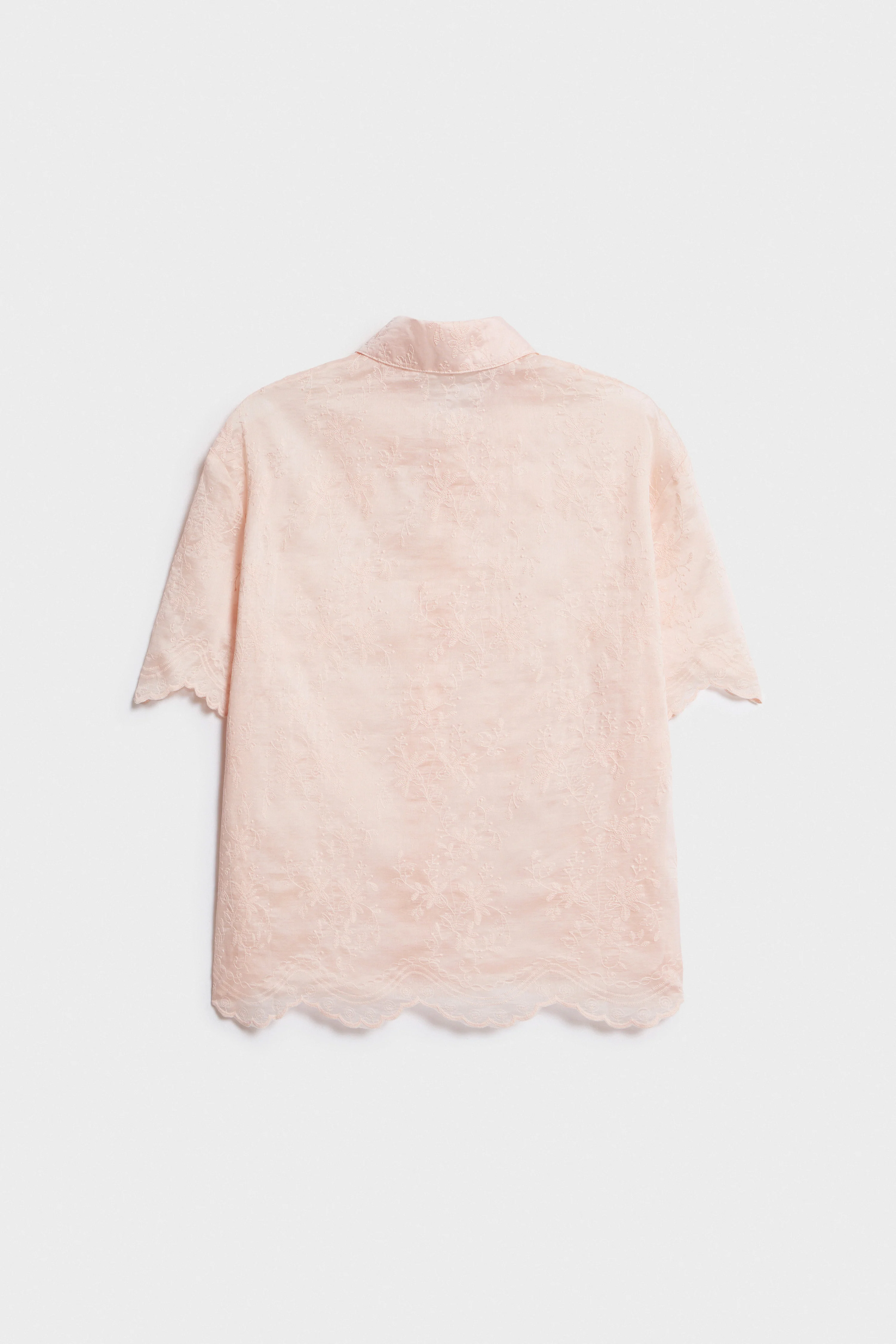 EMBROIDERY-DETAIL LYOCELL SHIRT - Image 5