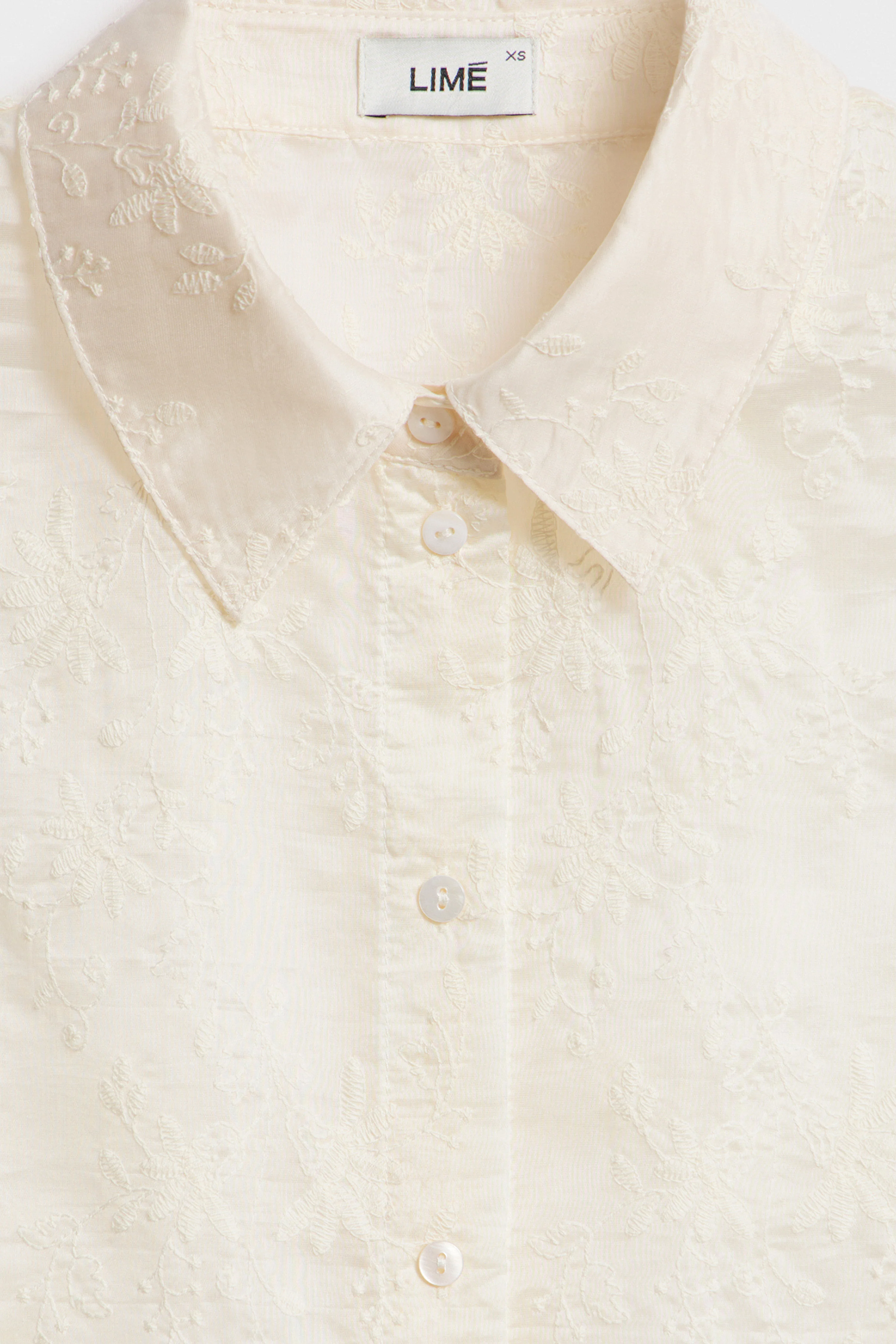 EMBROIDERY-DETAIL LYOCELL SHIRT - Image 6