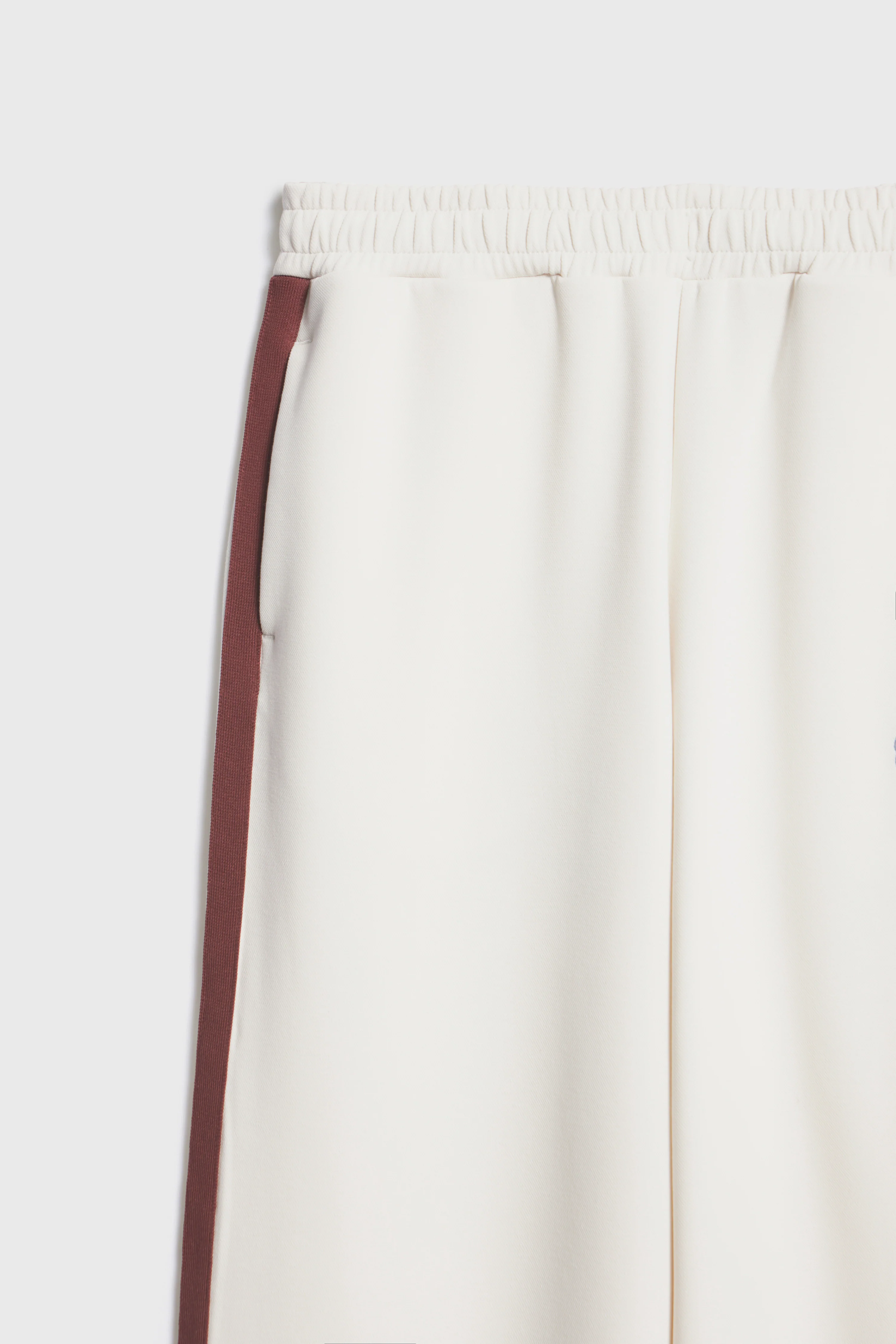 EMBROIDERY-DETAIL STRAIGHT TROUSERS - Image 6