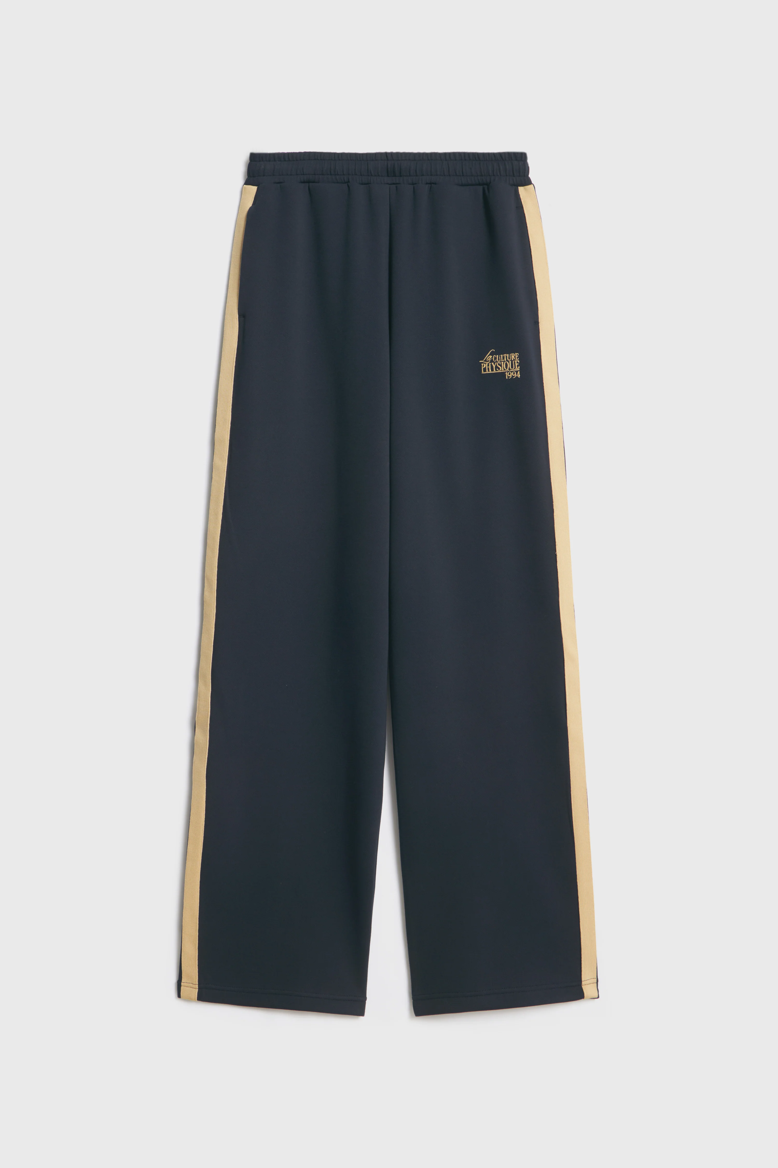 EMBROIDERY-DETAIL STRAIGHT TROUSERS - Image 3