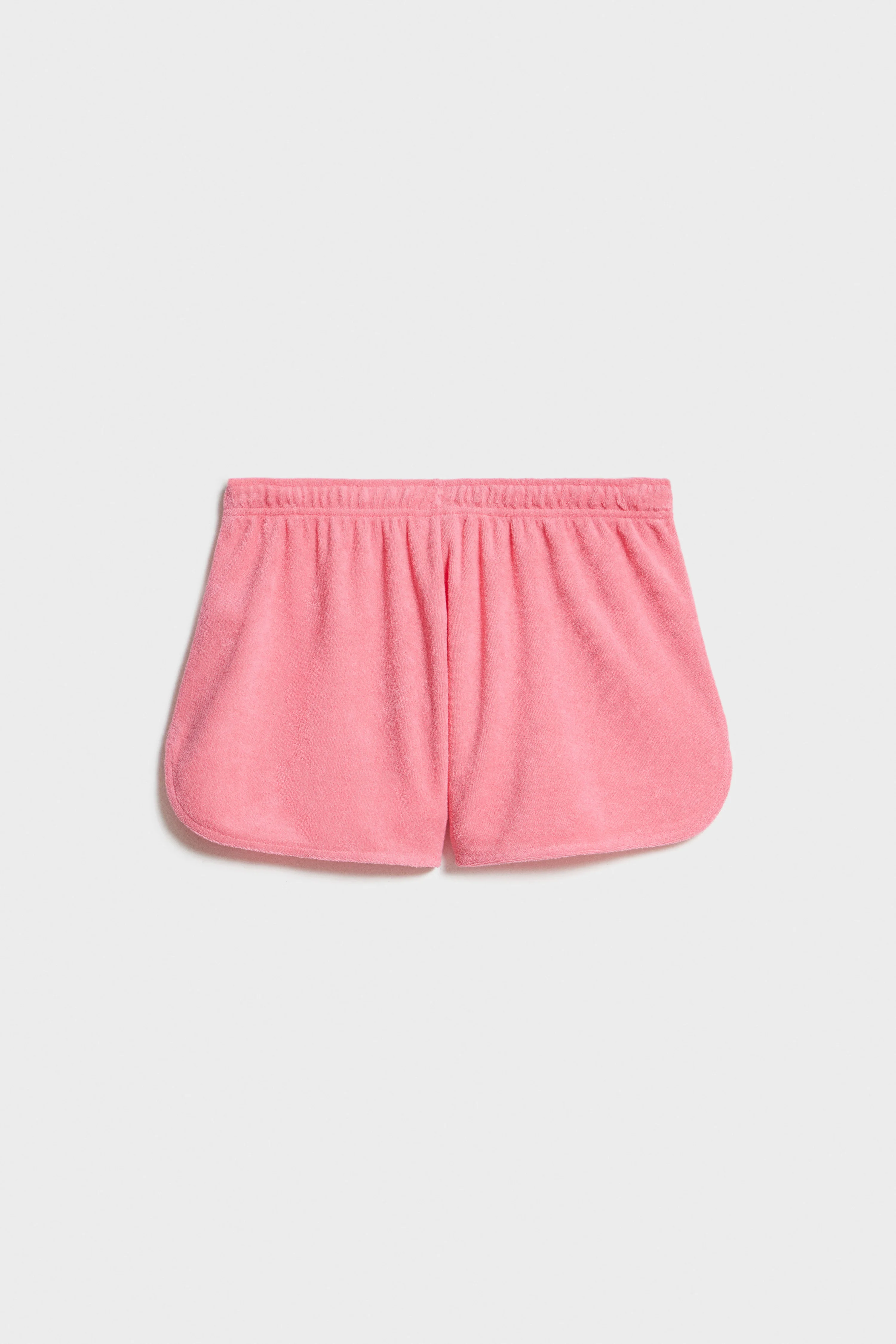 EMBROIDERY-DETAIL TERRY SHORTS - Image 7