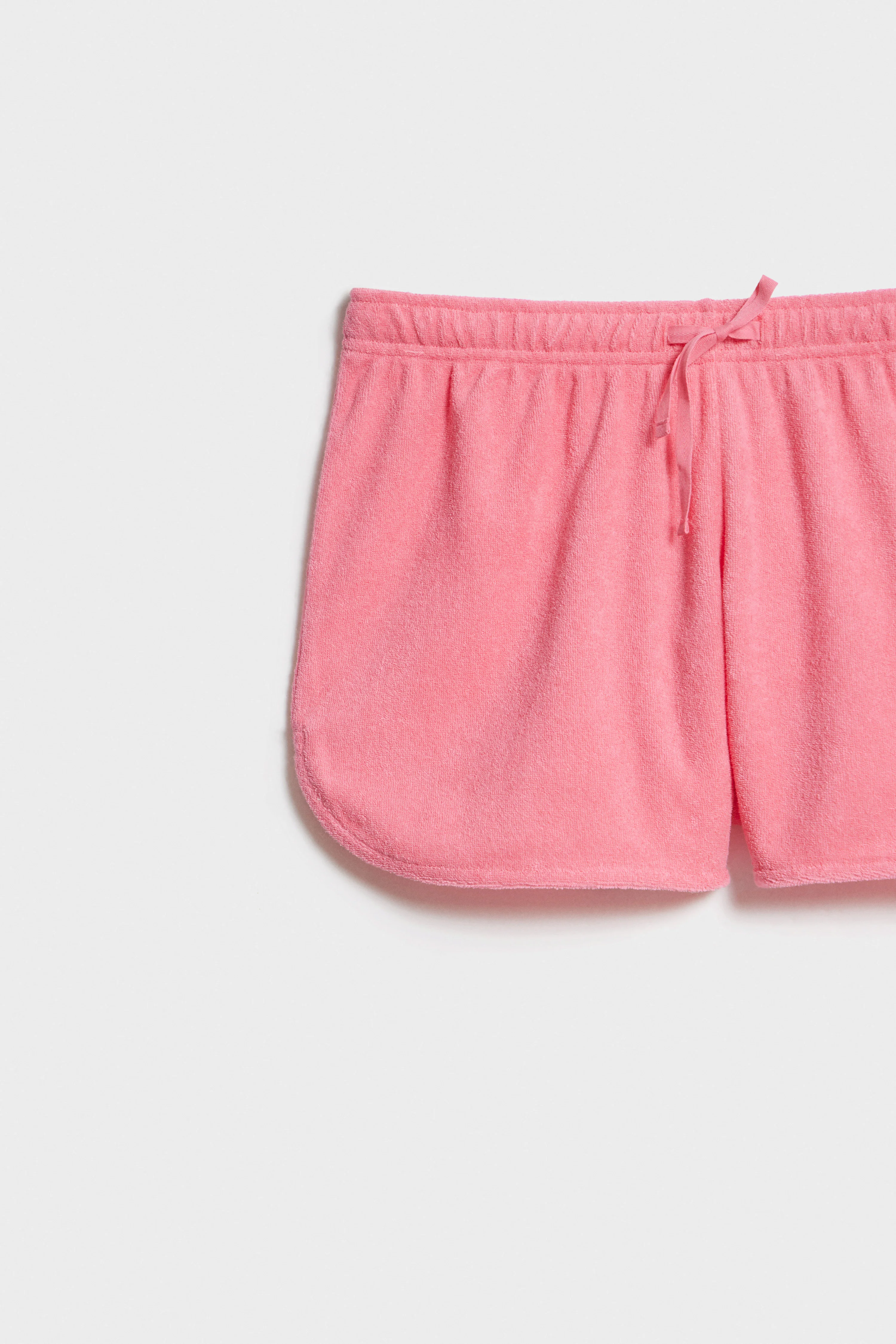 EMBROIDERY-DETAIL TERRY SHORTS - Image 8