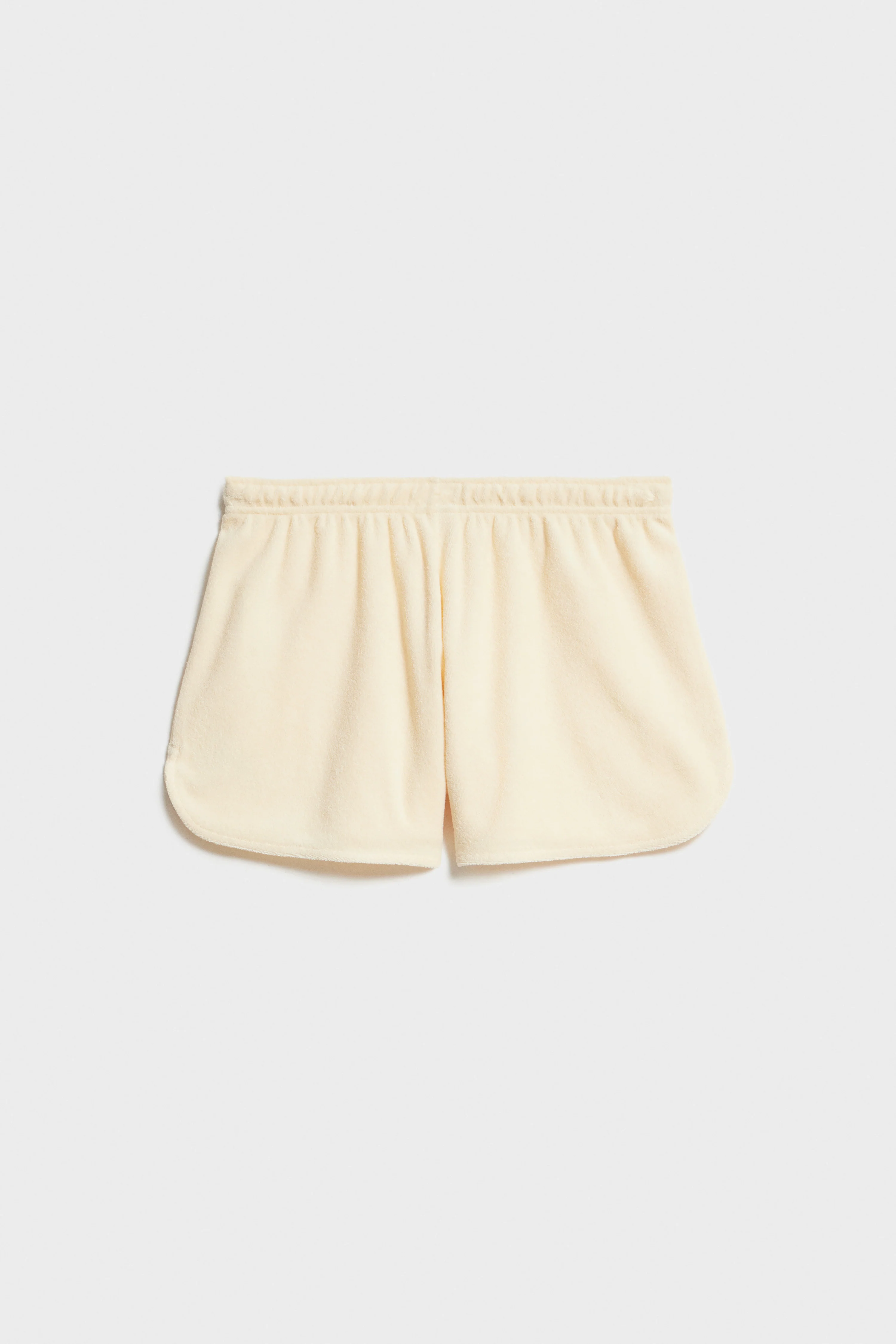 EMBROIDERY-DETAIL TERRY SHORTS - Image 6
