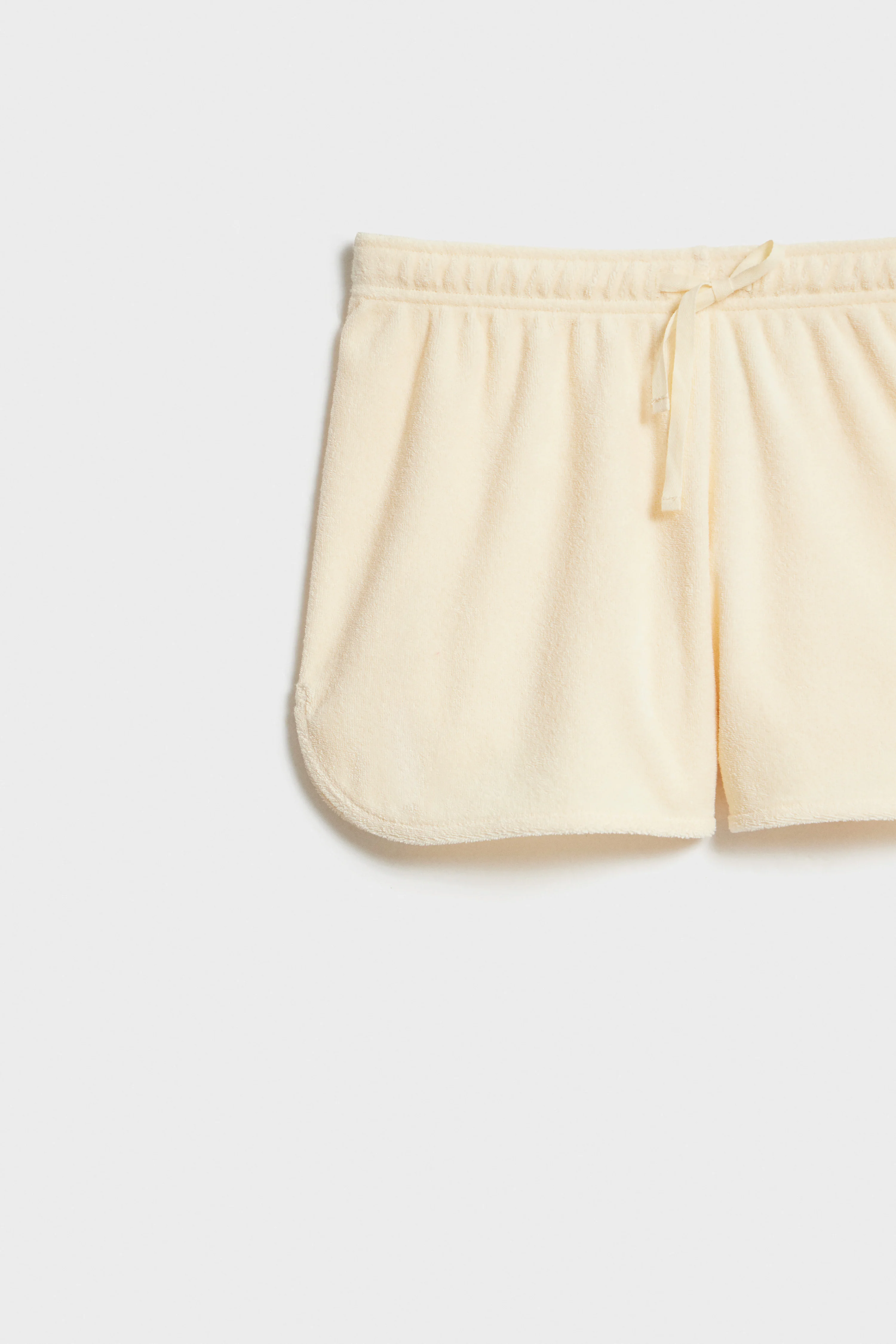 EMBROIDERY-DETAIL TERRY SHORTS - Image 7