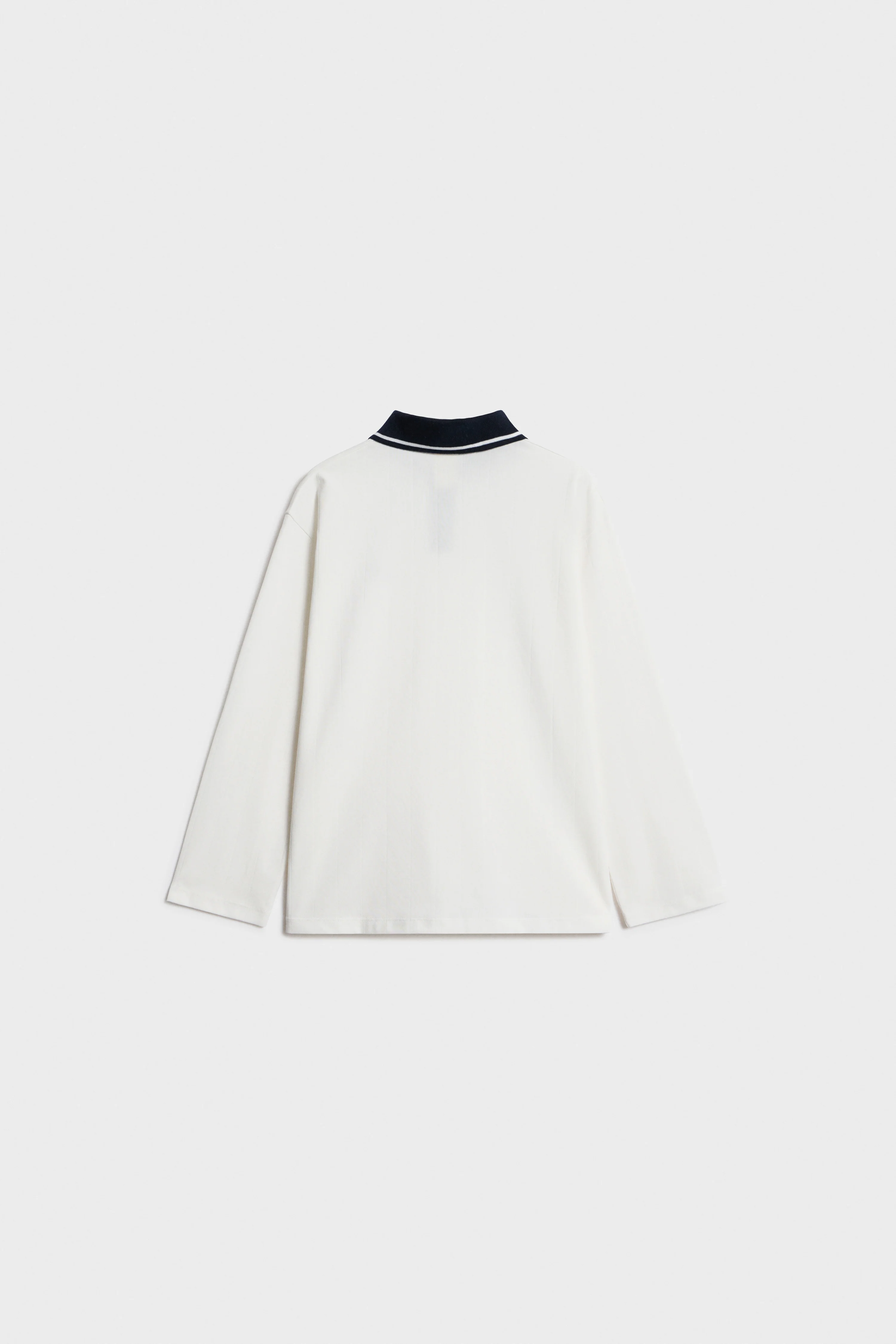 EMBROIDERY-MOTIF POLO SHIRT - Image 6