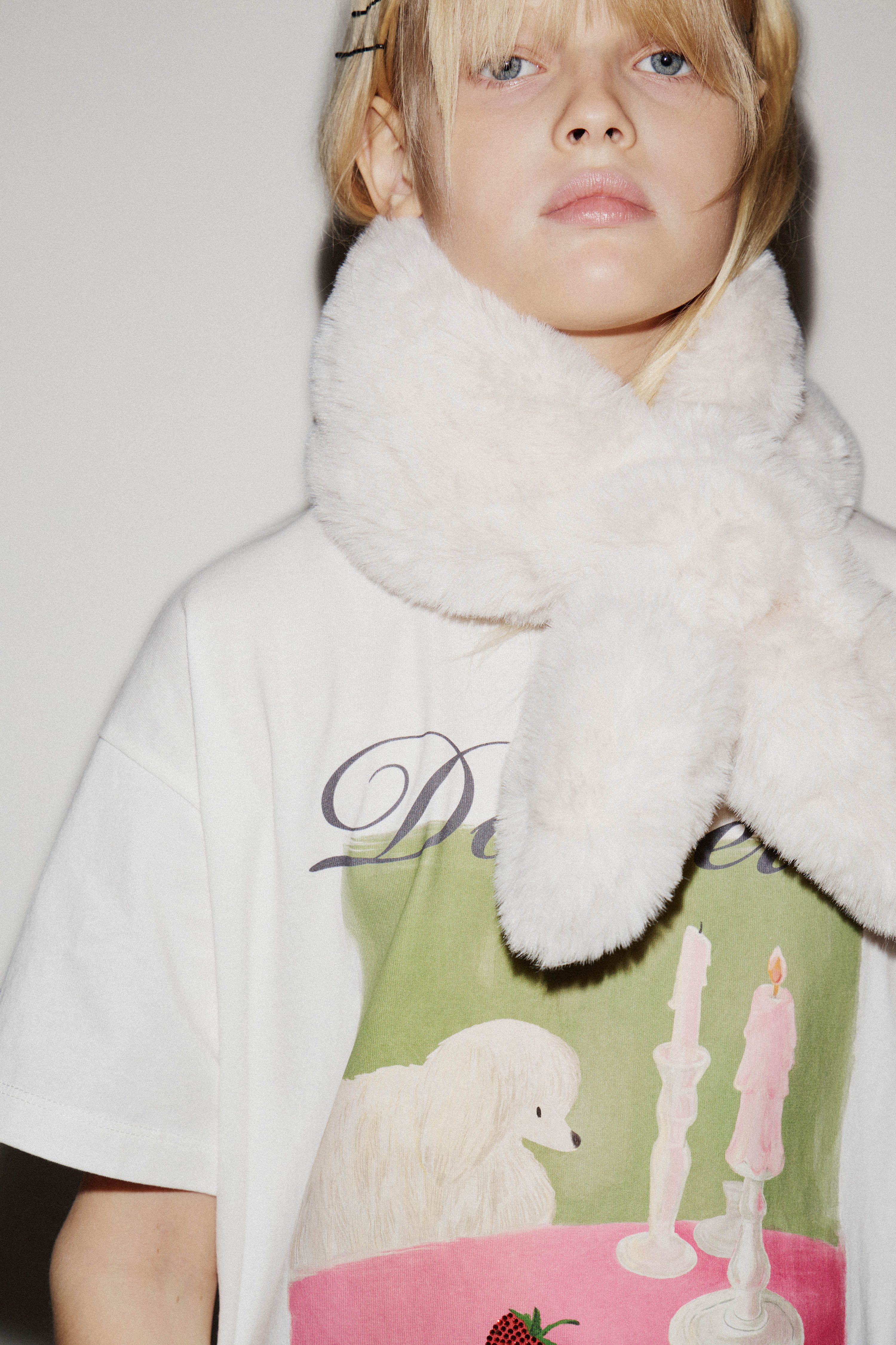 FAUX FUR SCARF