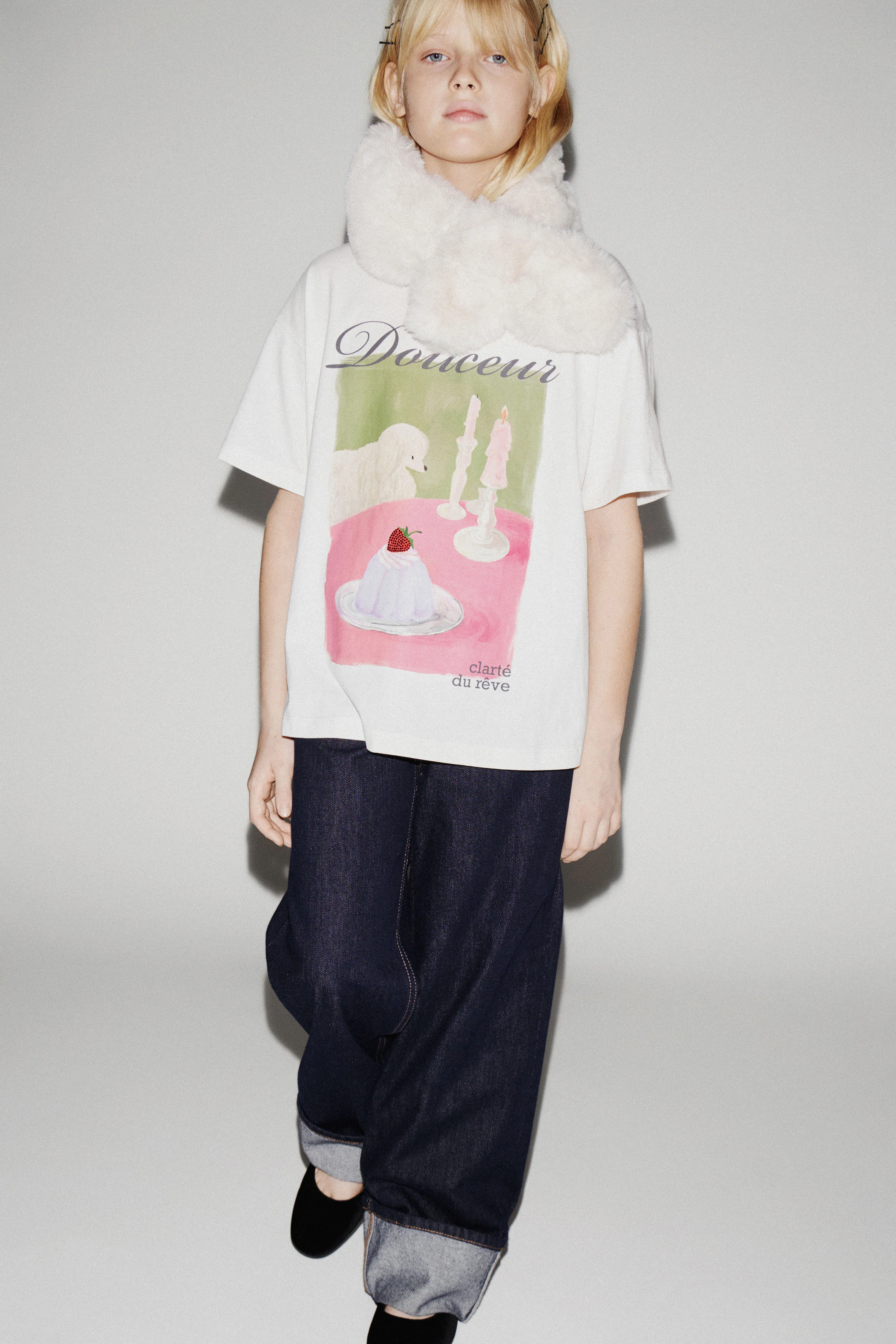 FAUX FUR SCARF - Image 2