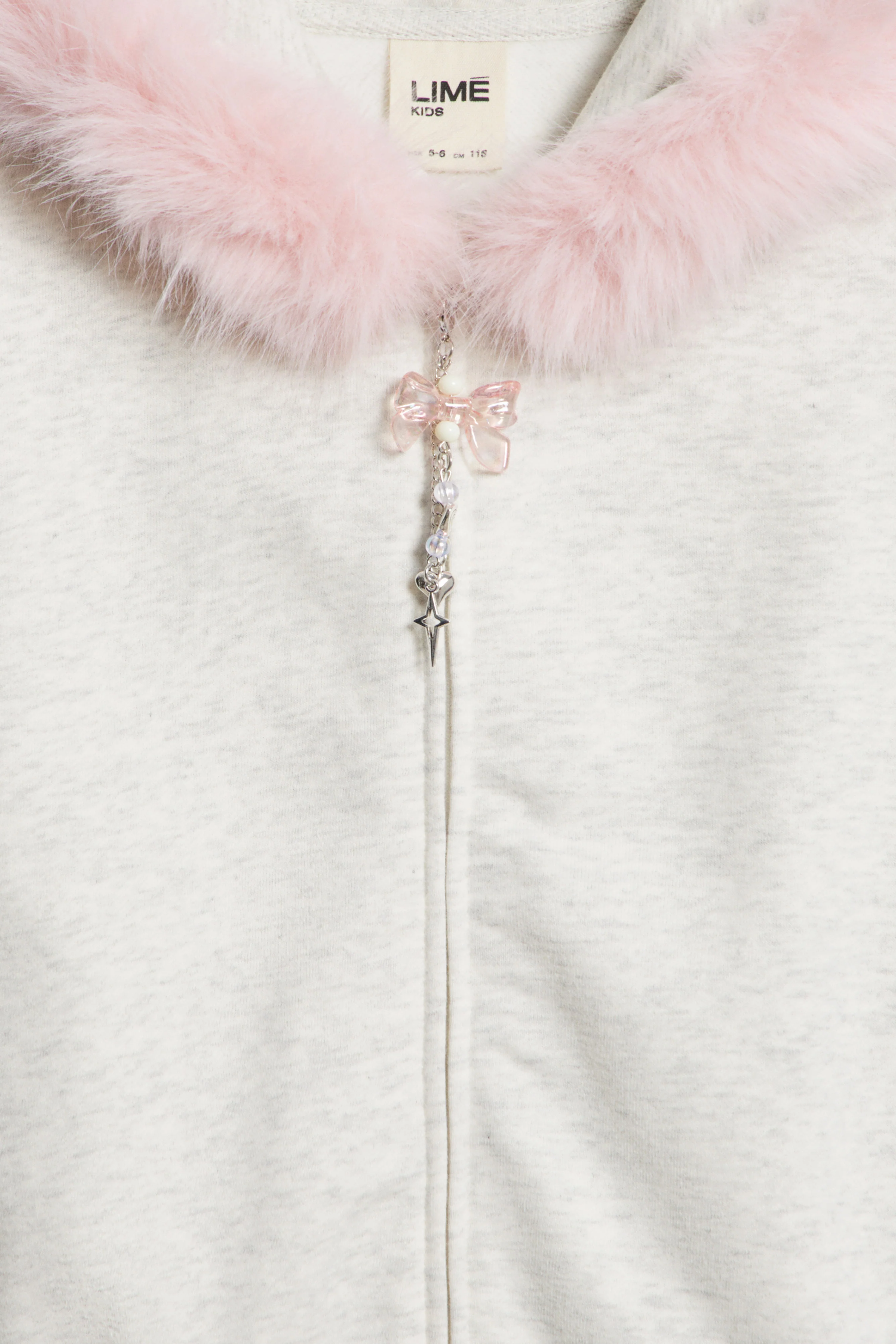 FAUX FUR TRIM SWEATSHIRT - Image 6