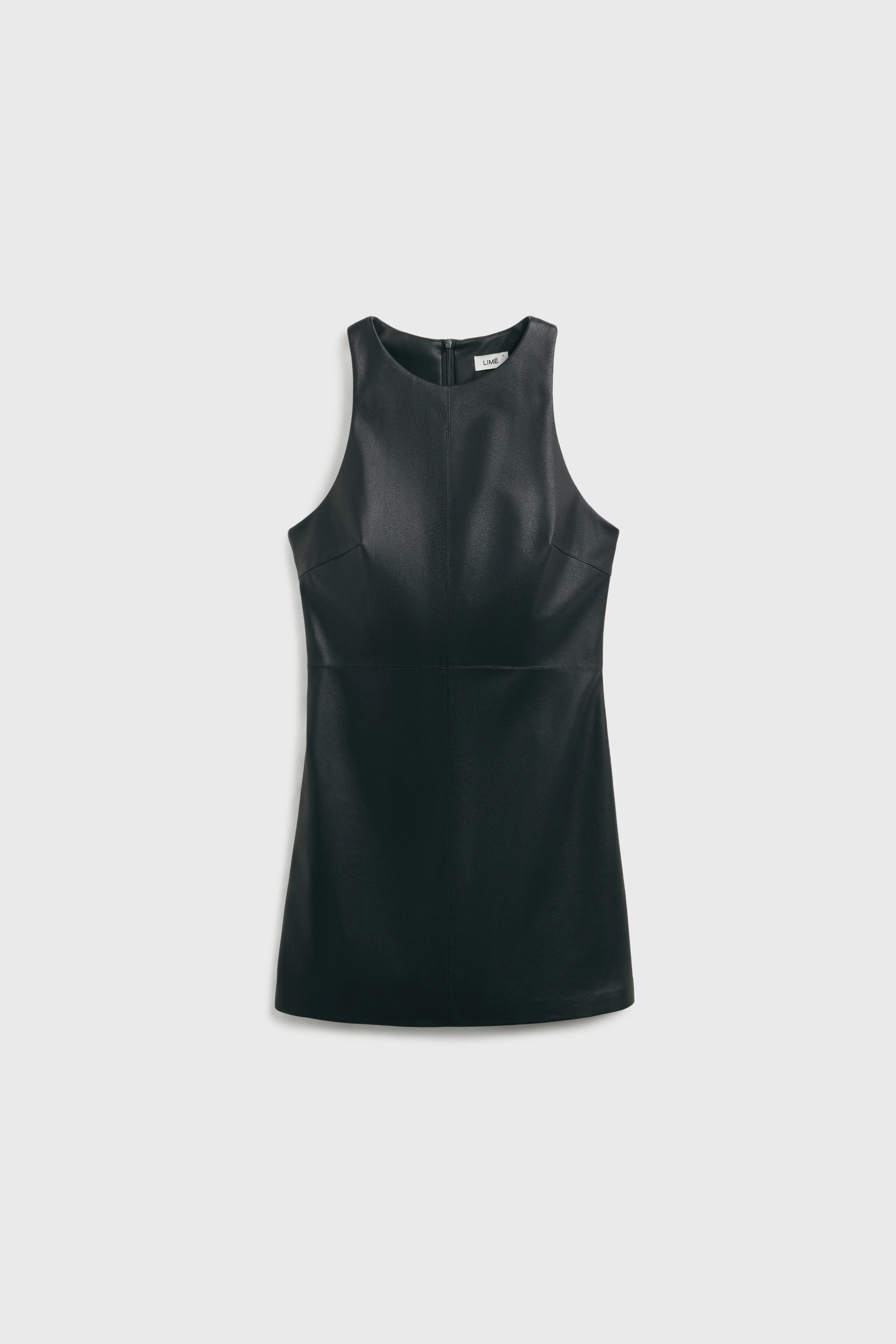FAUX LEATHER MINI DRESS - Image 5