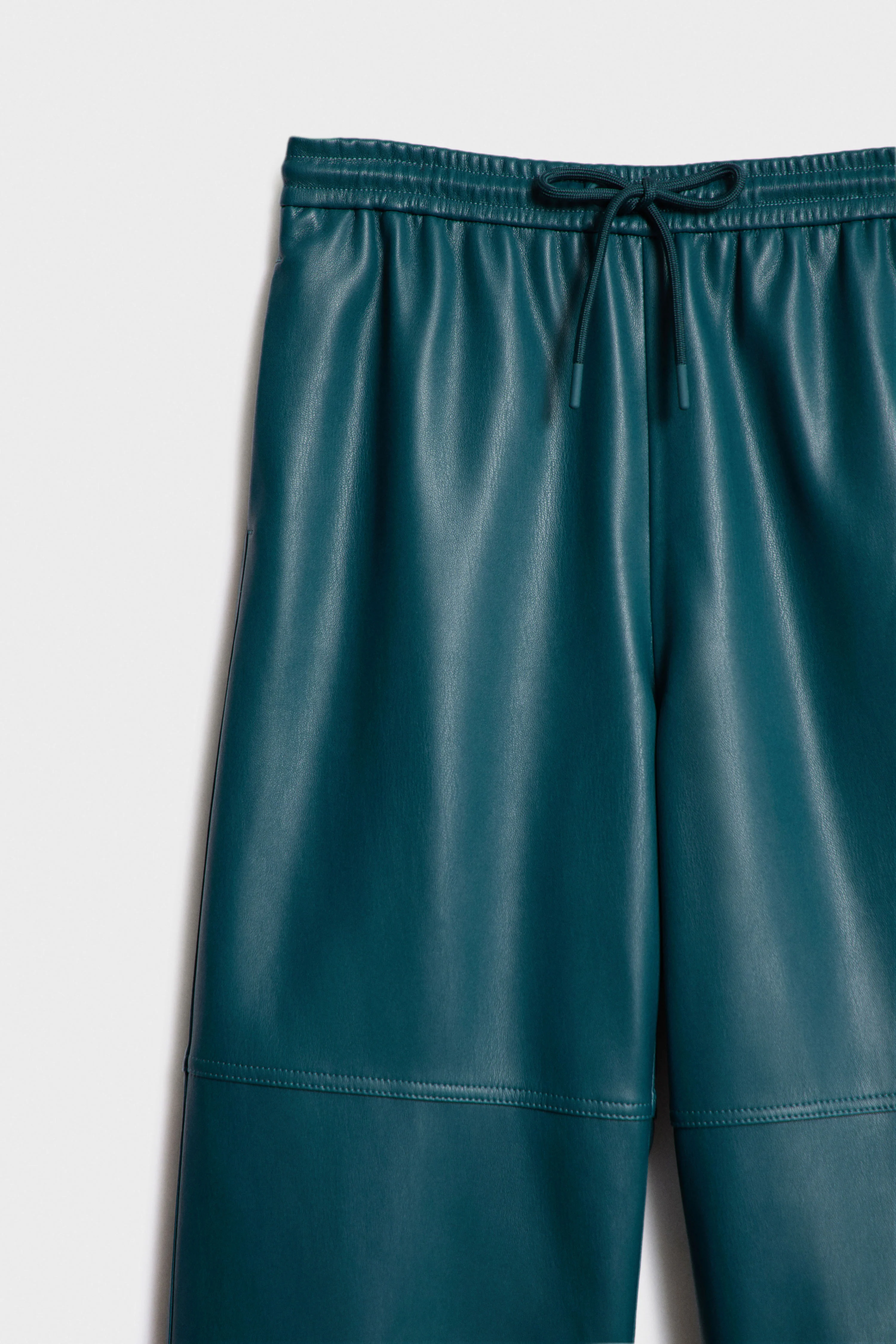 FAUX LEATHER TROUSERS - Image 5