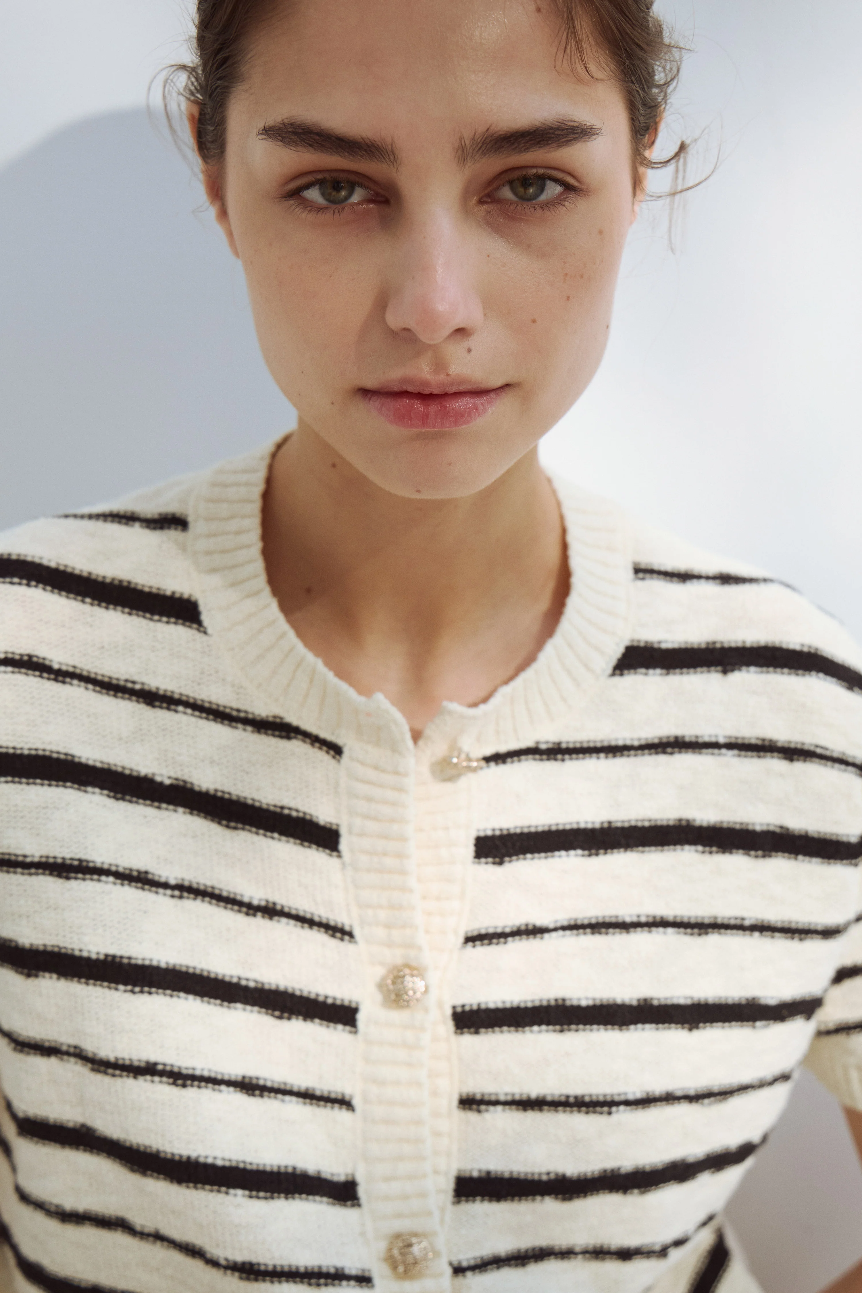 FINE-KNIT COTTON CARDIGAN - Image 2