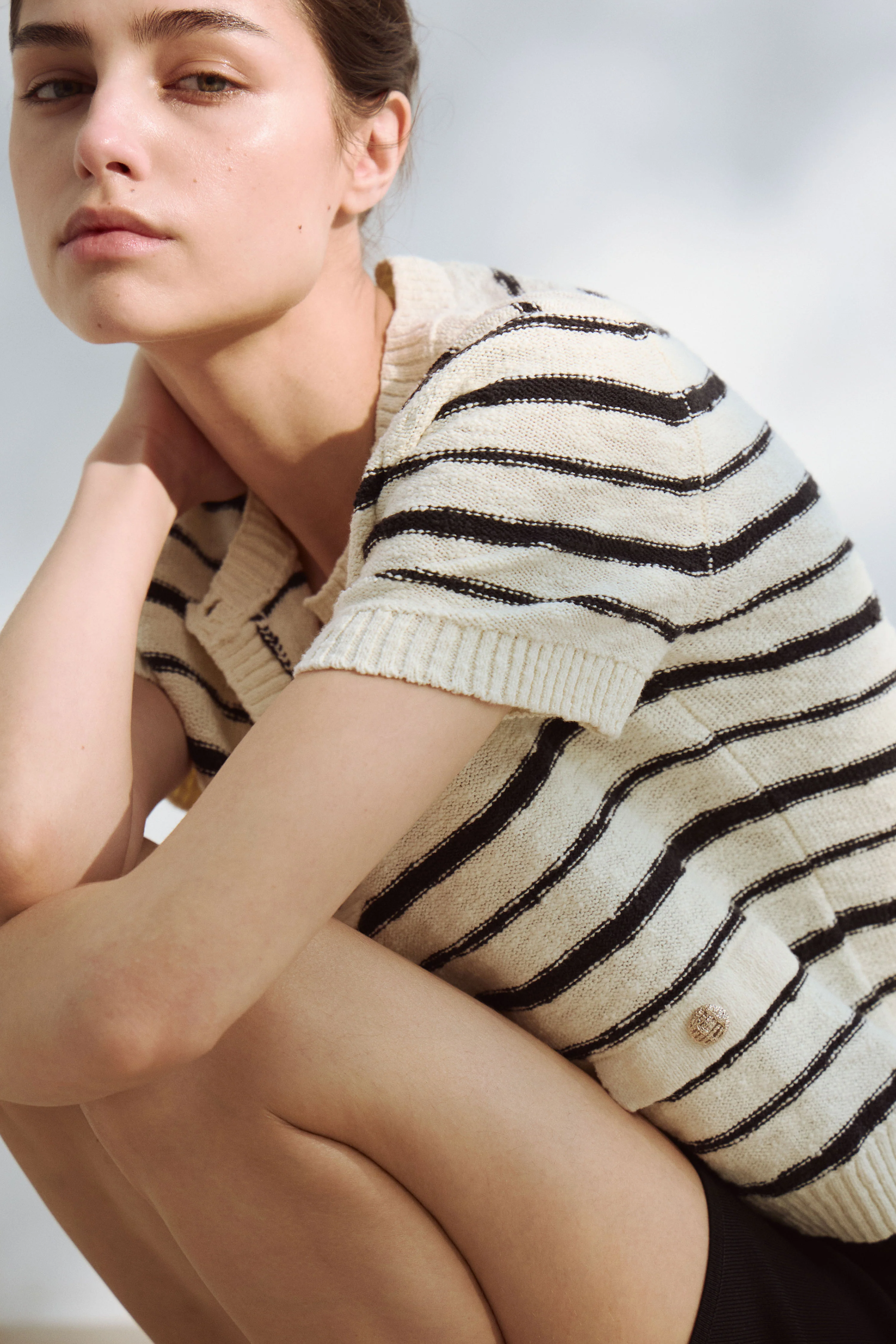 FINE-KNIT COTTON CARDIGAN - Image 4