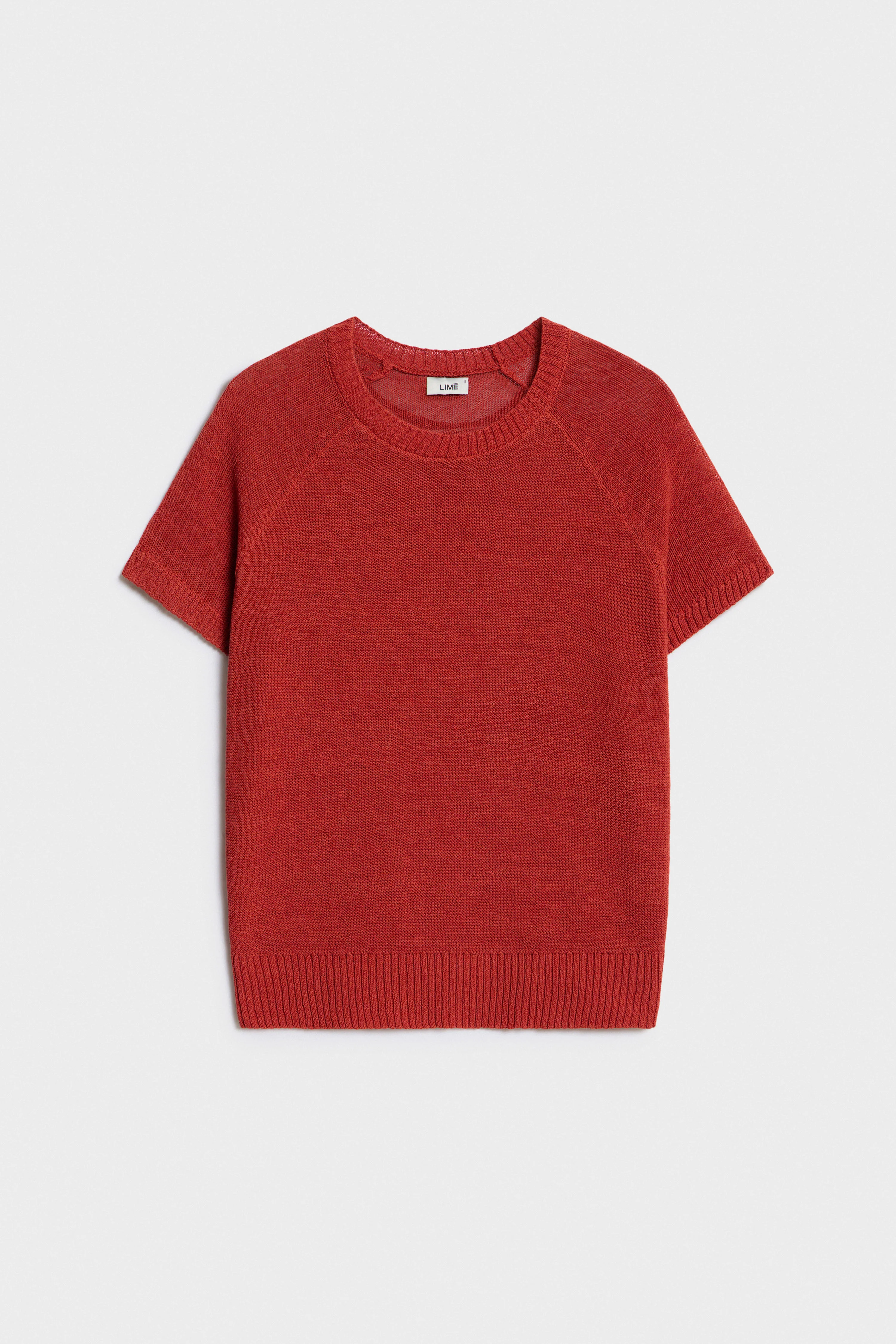 FINE-KNIT COTTON-LINEN SWEATER - Image 5