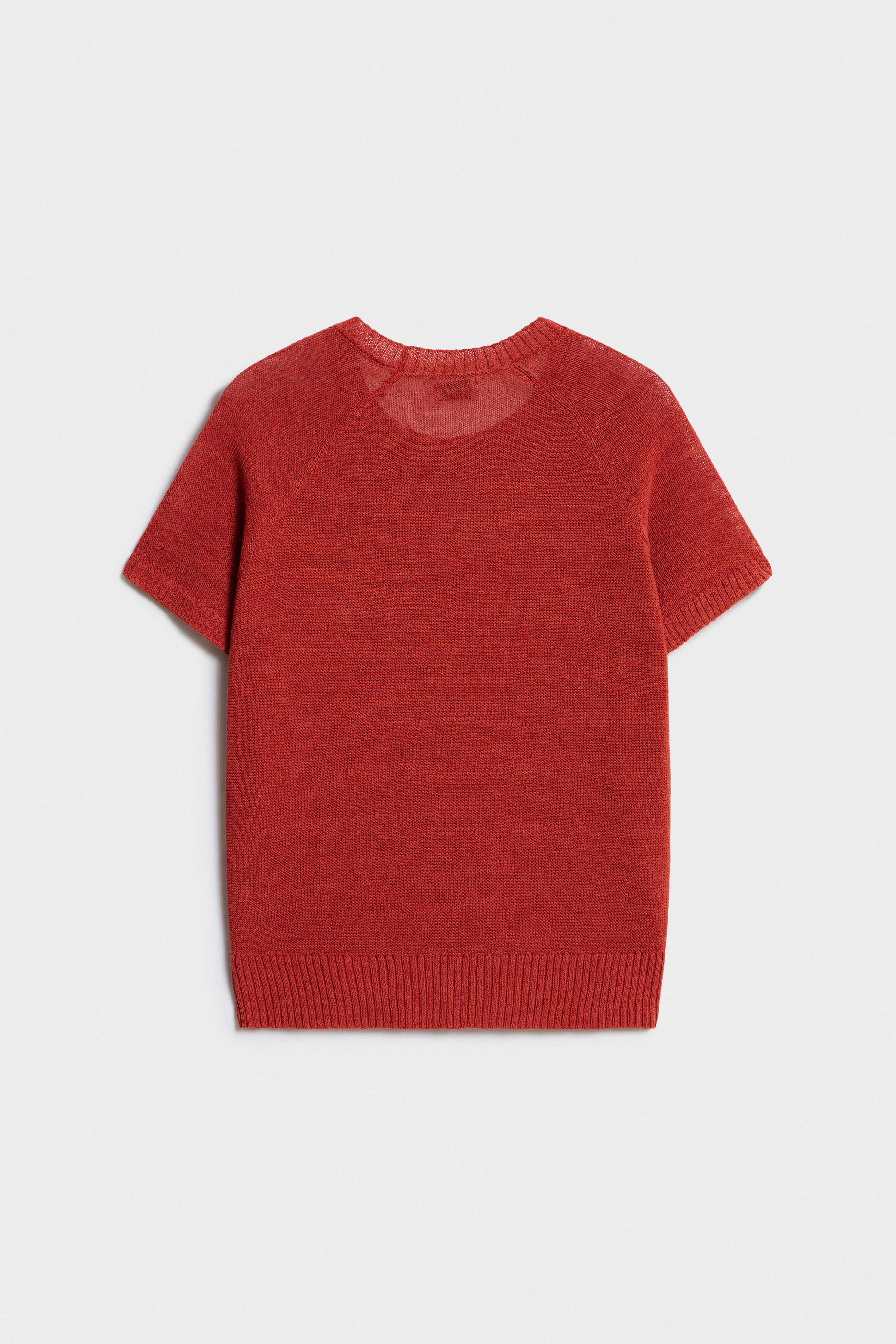 FINE-KNIT COTTON-LINEN SWEATER - Image 6