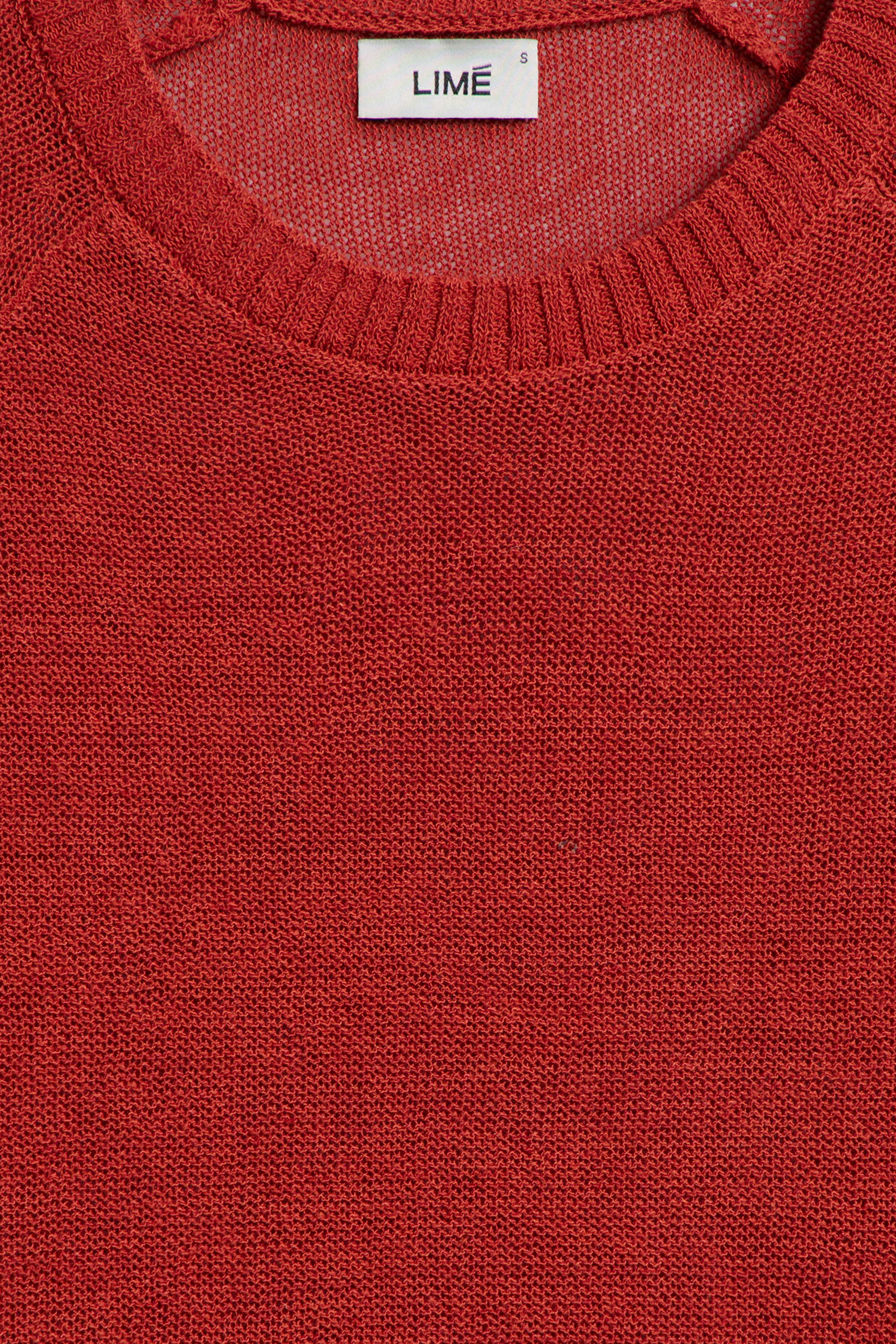 FINE-KNIT COTTON-LINEN SWEATER - Image 7