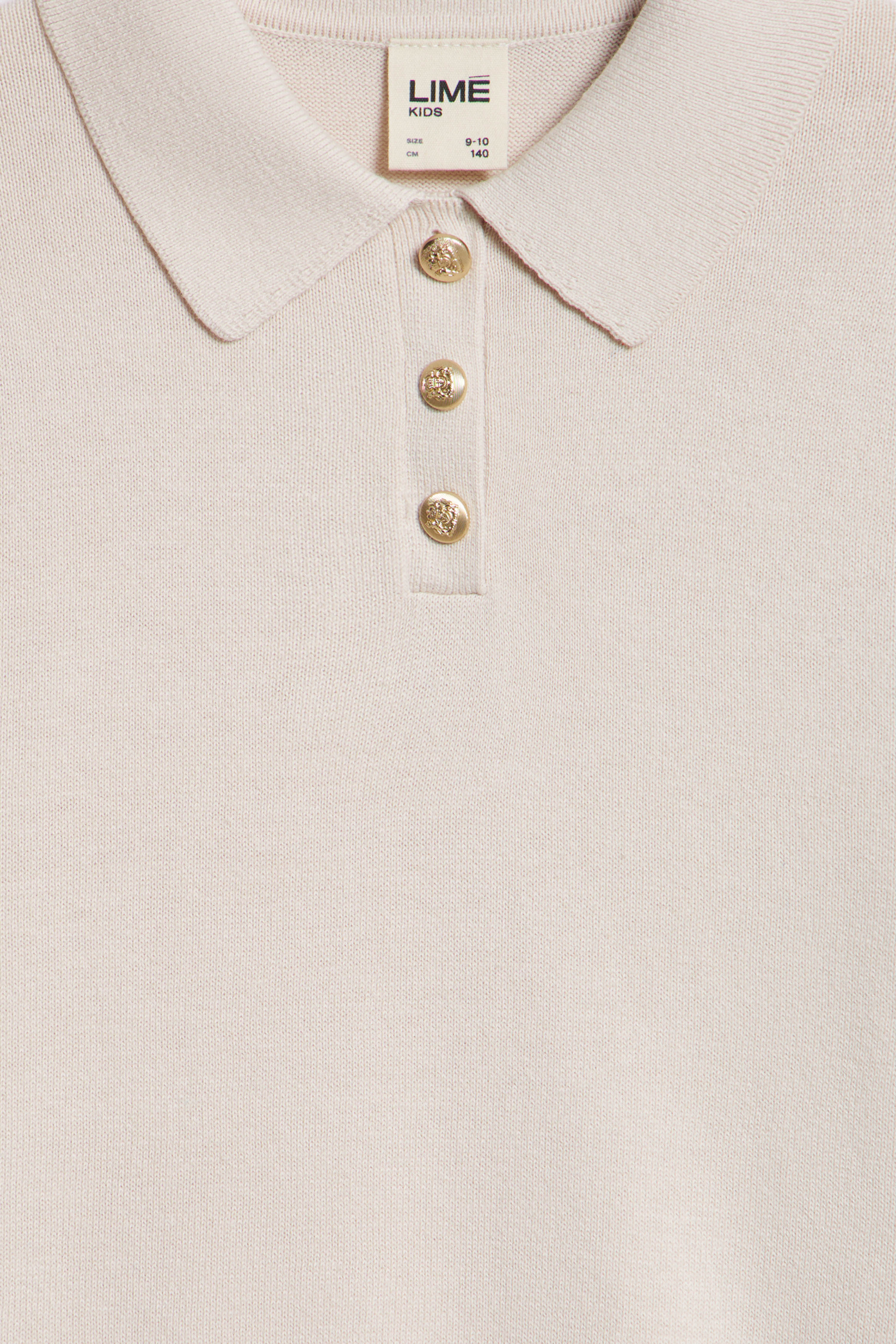 FINE-KNIT COTTON POLO JUMPER - Image 6