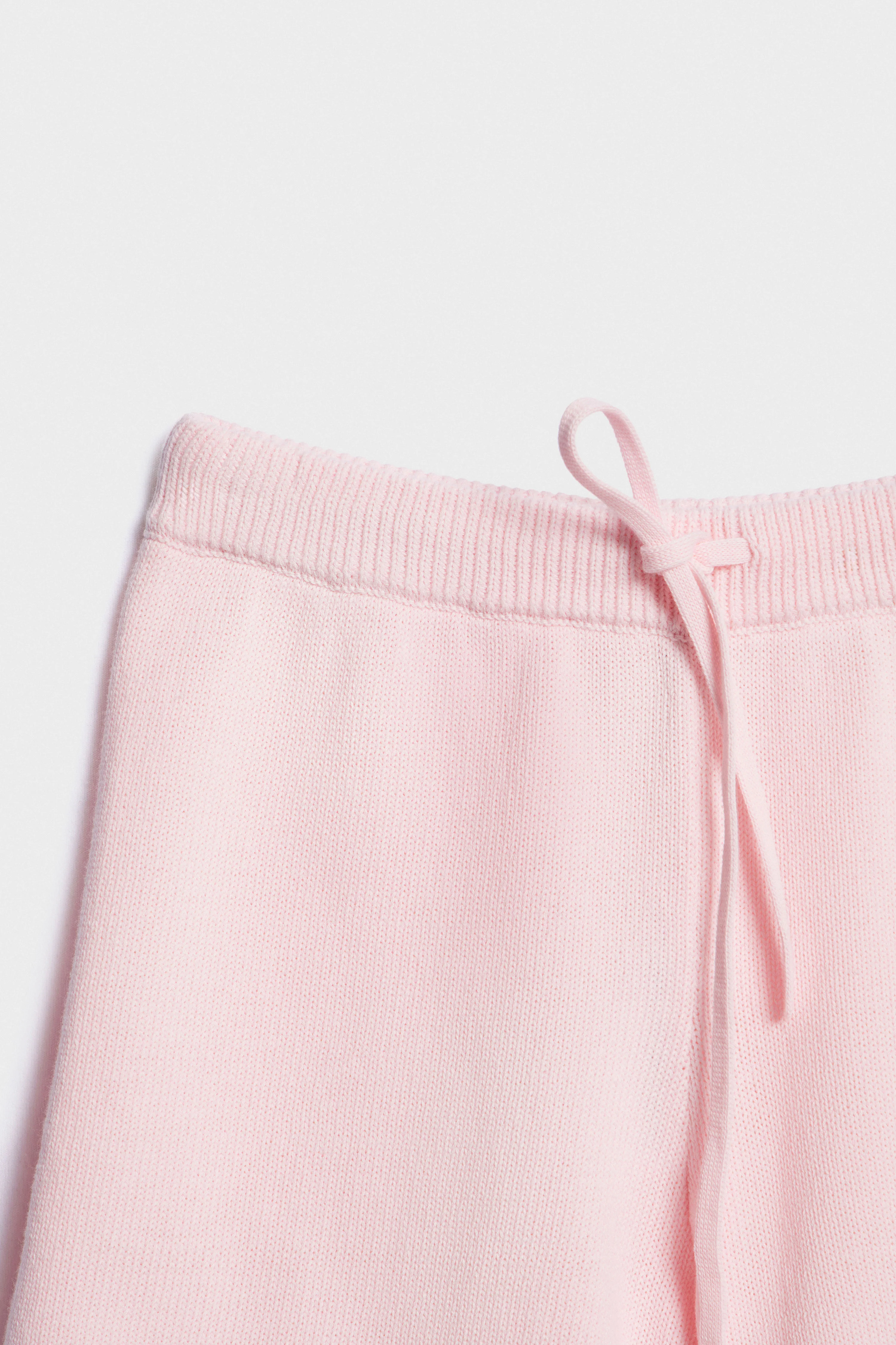 FINE-KNIT COTTON SHORTS - Image 5
