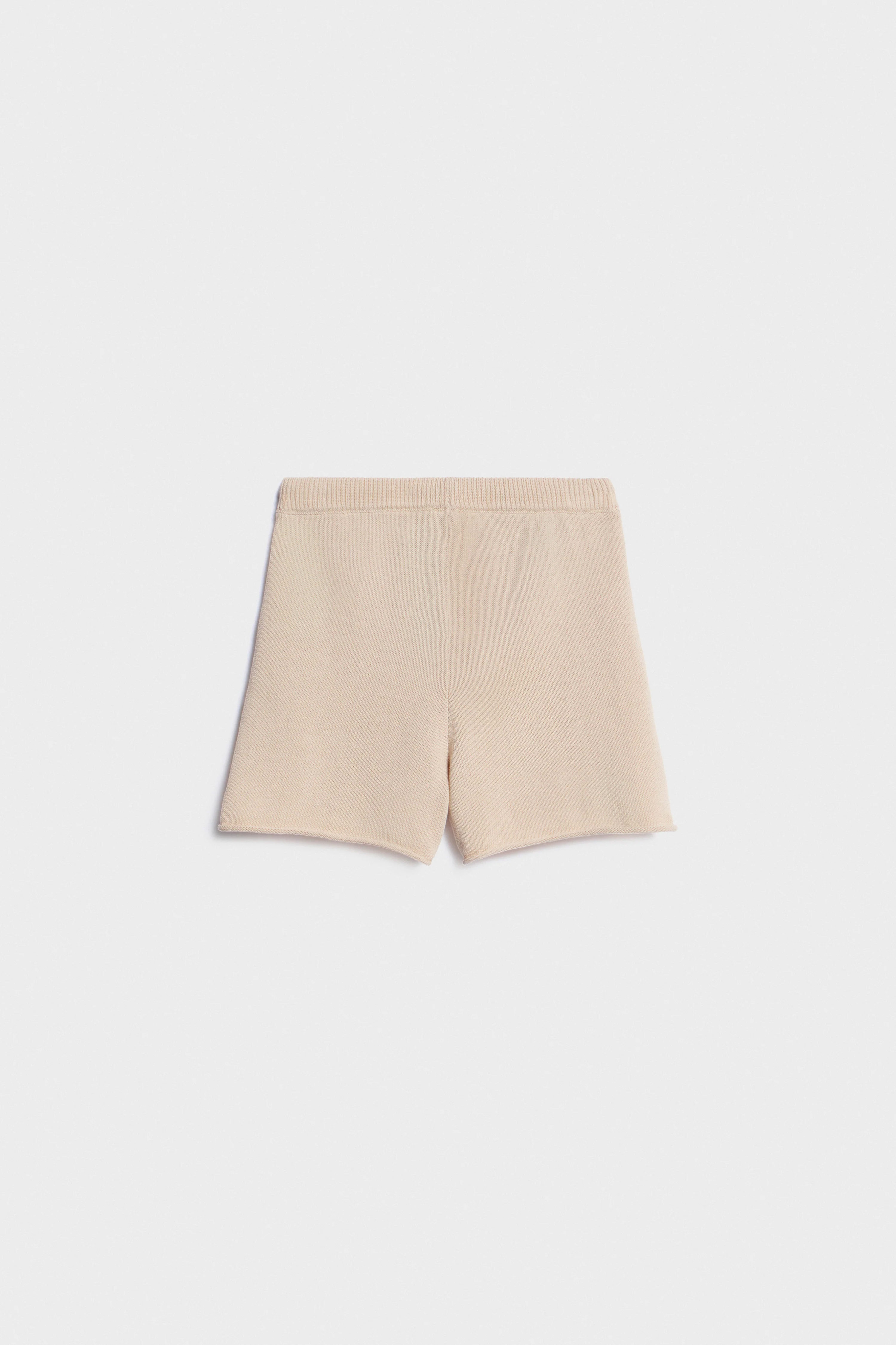 FINE-KNIT COTTON SHORTS - Image 6