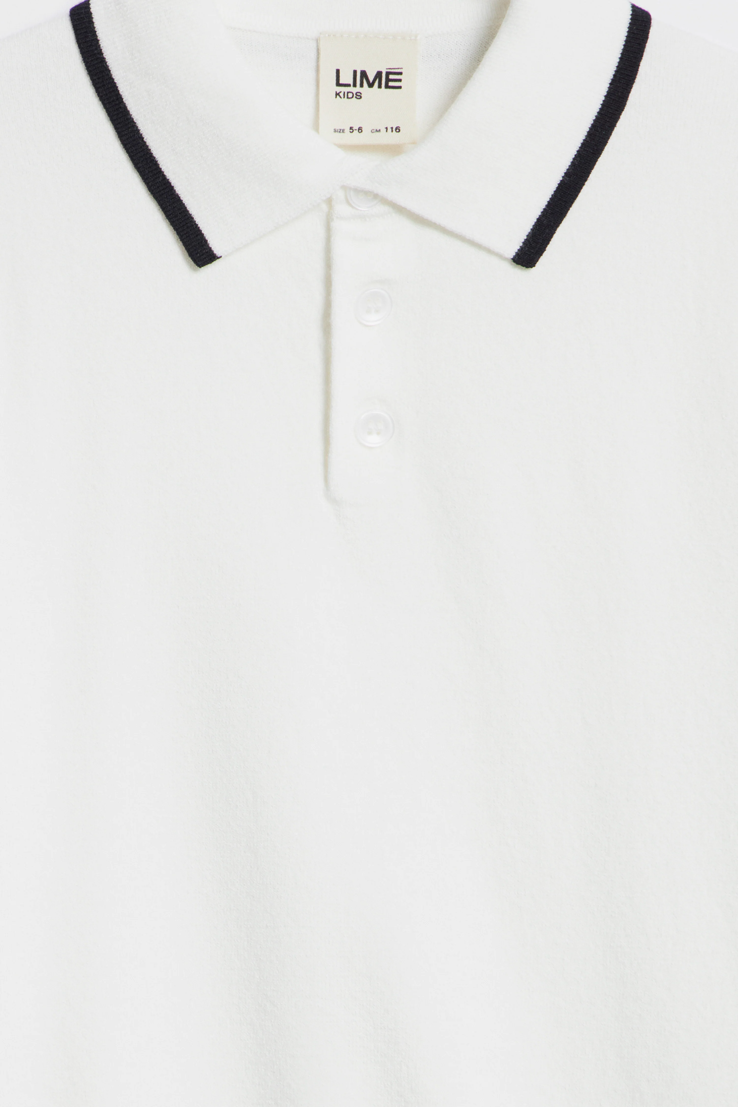 FINE-KNIT POLO JUMPER - Image 6