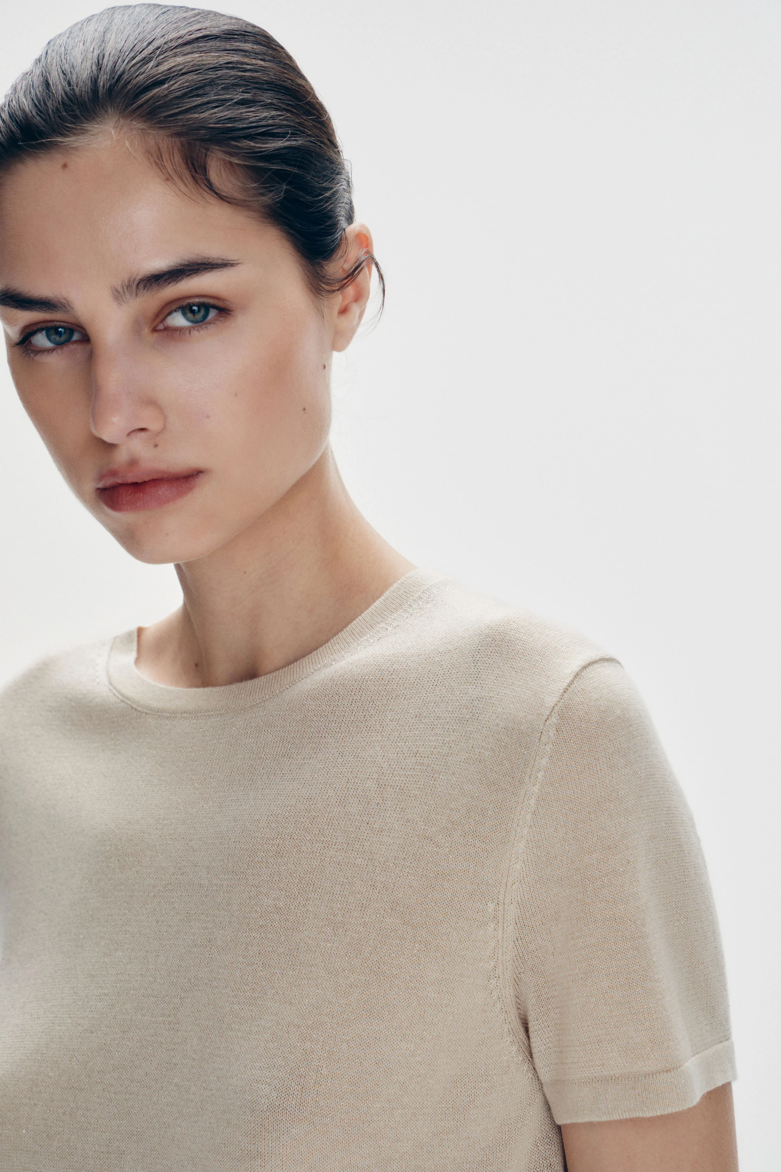 FINE-KNIT SILK-BLEND SWEATER - Image 3