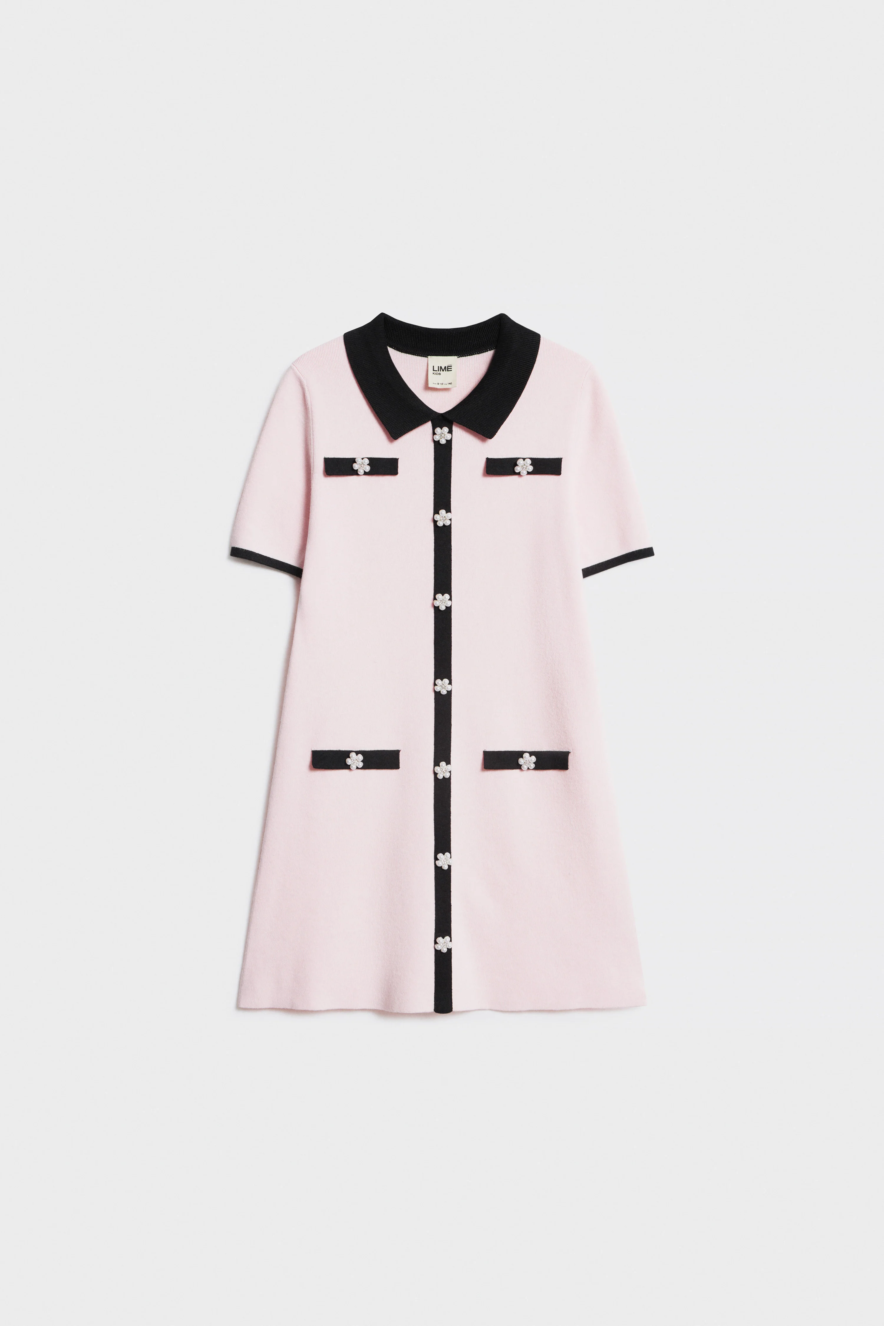 FINE-KNIT VISCOSE DRESS - Image 4