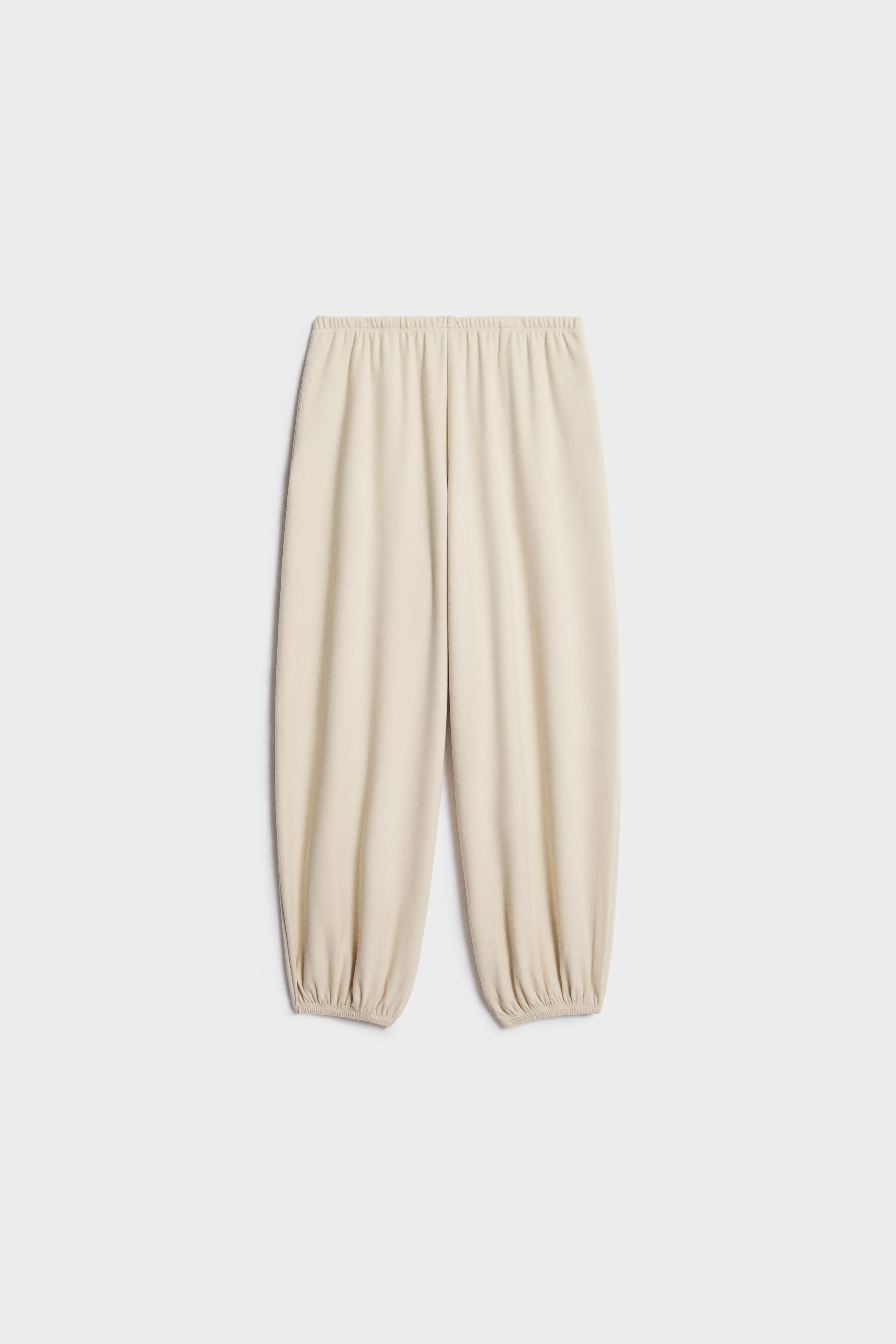 FINE-KNIT VISCOSE JOGGERS - Image 4