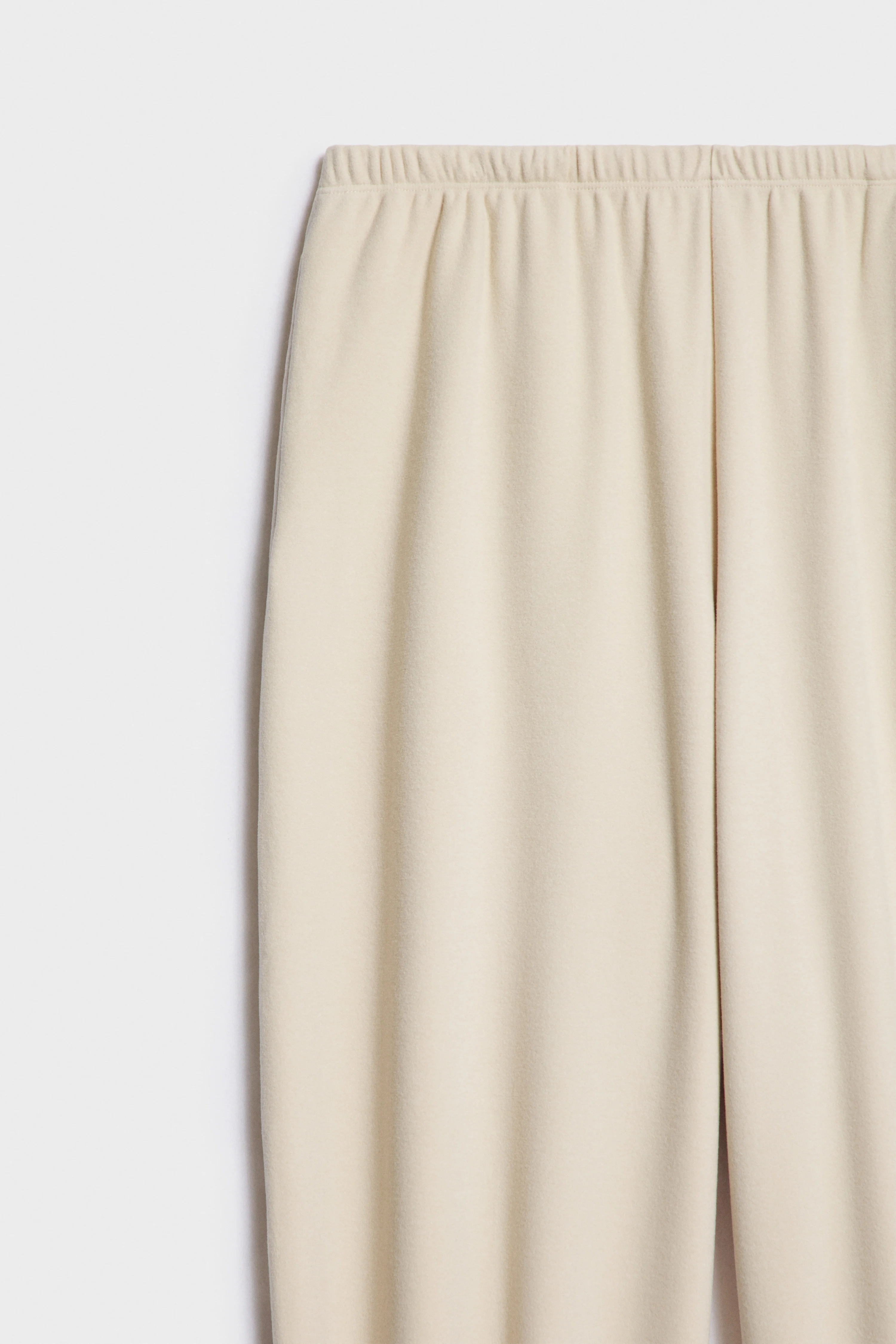 FINE-KNIT VISCOSE JOGGERS - Image 6