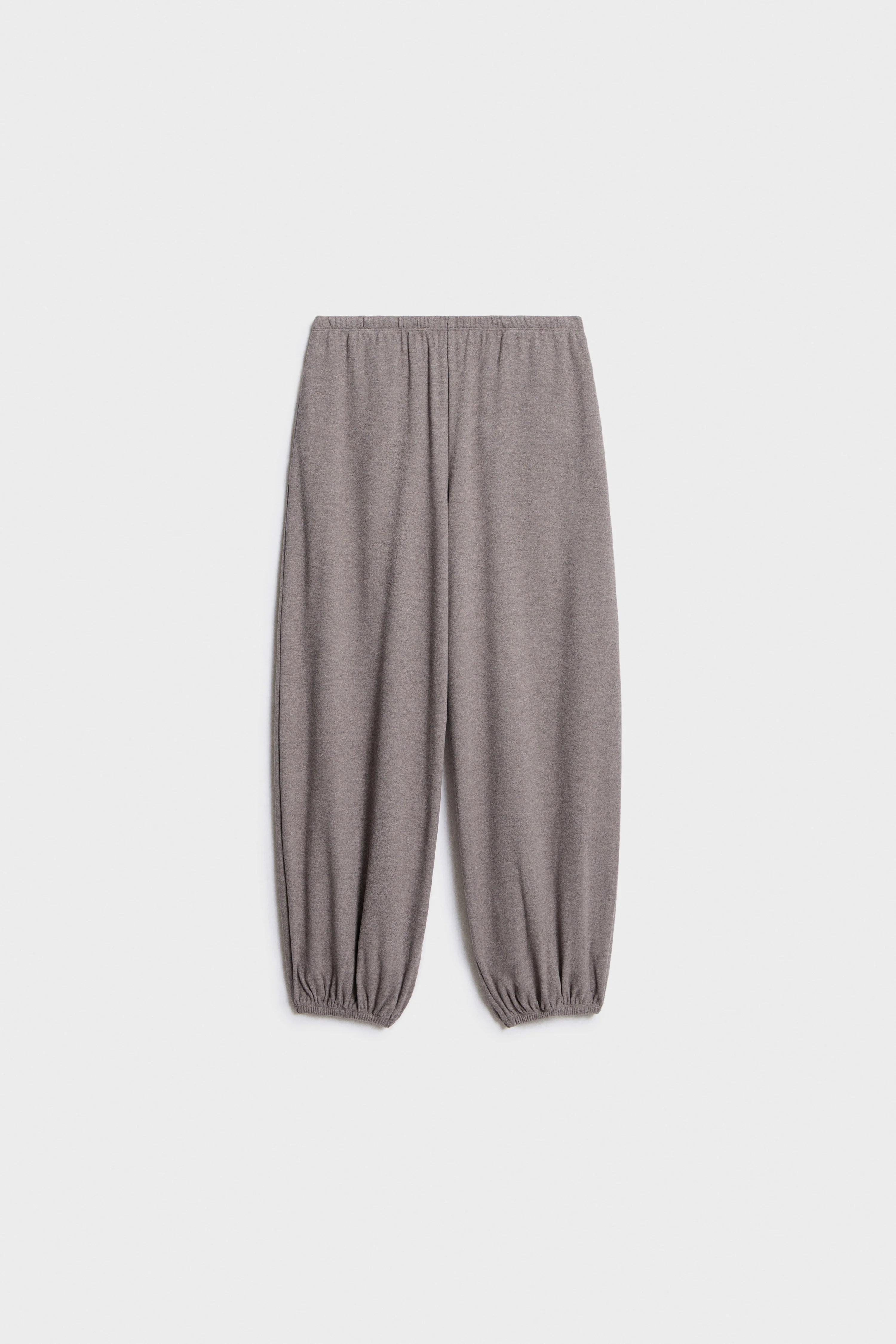 FINE-KNIT VISCOSE JOGGERS - Image 4