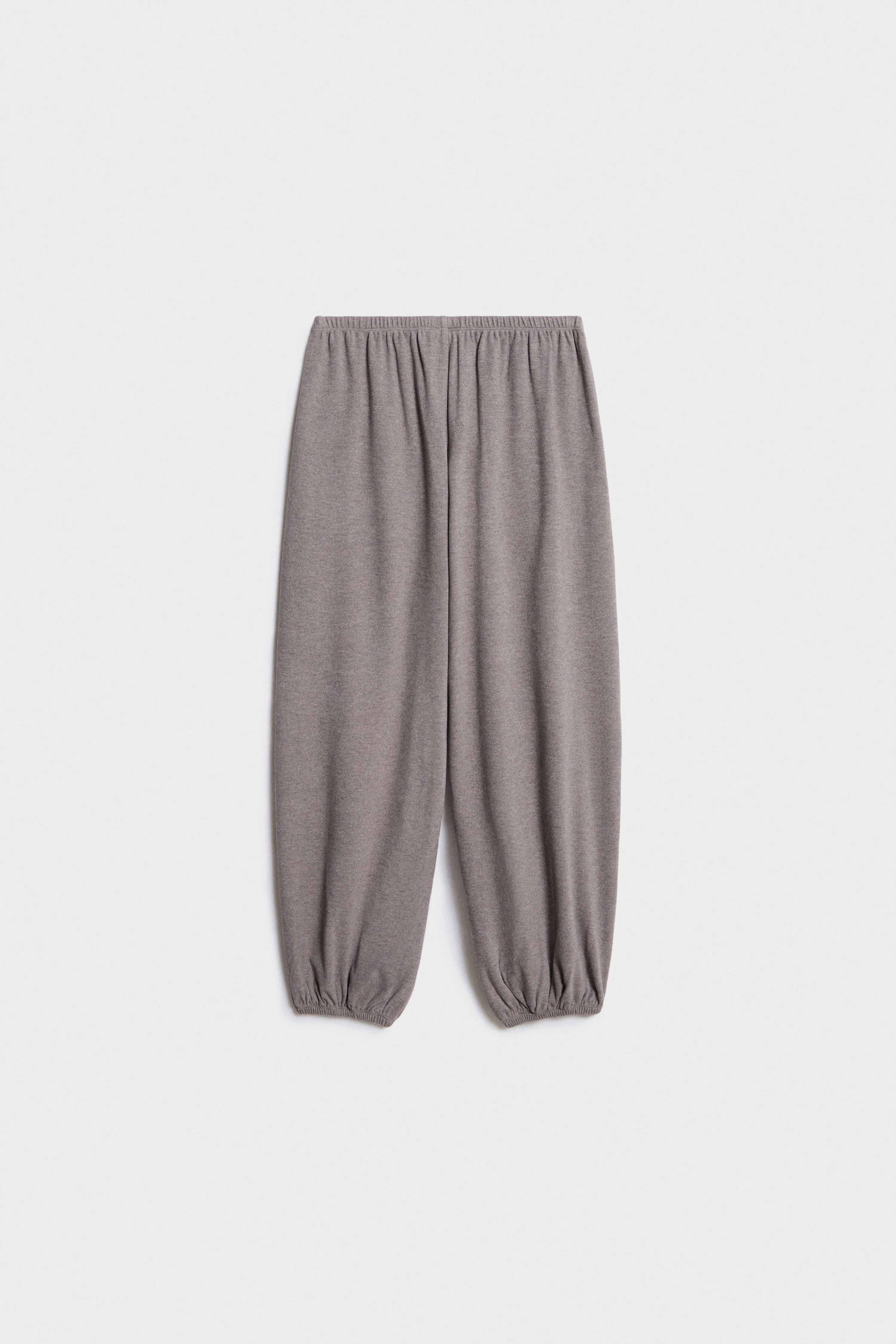 FINE-KNIT VISCOSE JOGGERS - Image 5