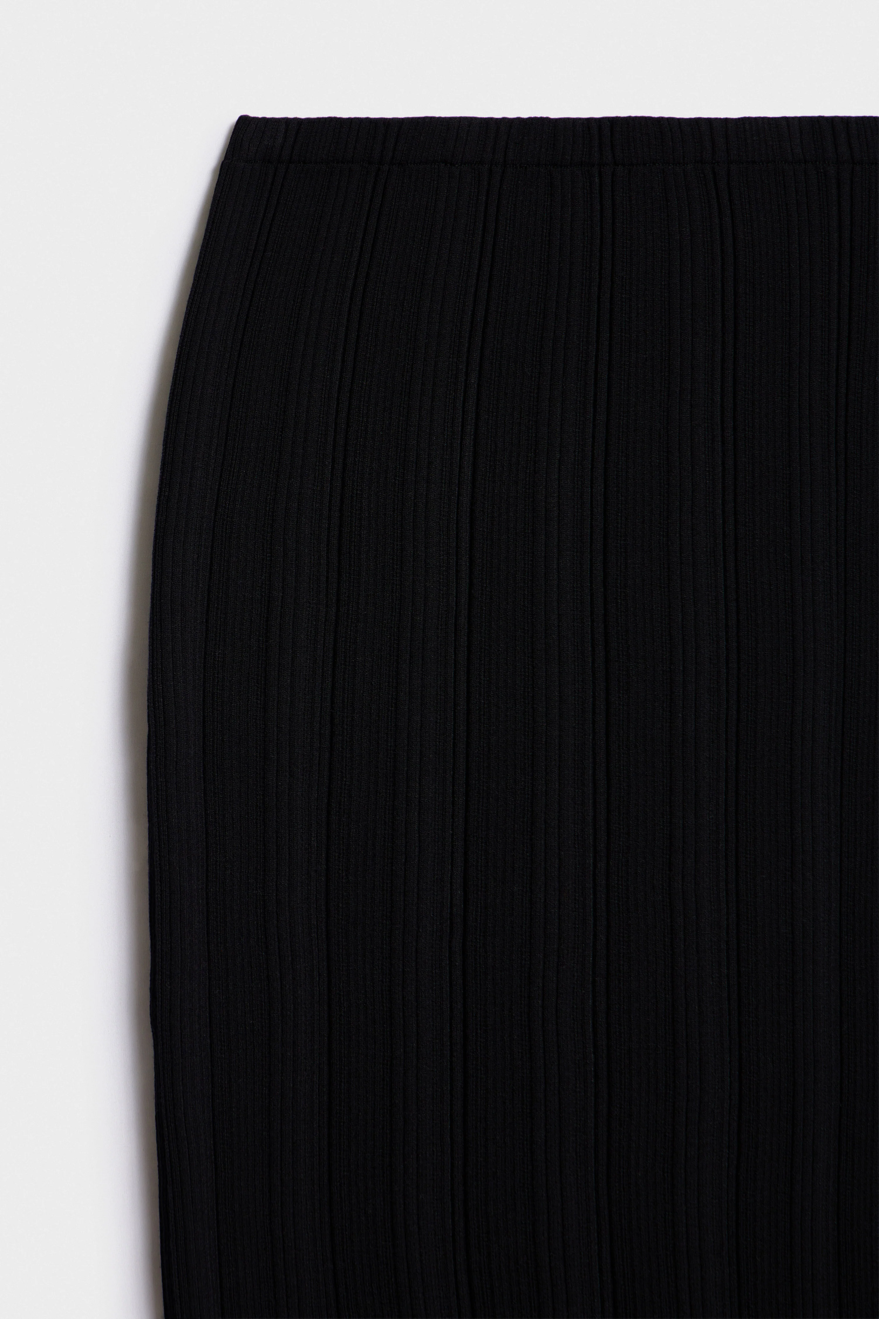 FINE-KNIT VISCOSE-LYOCELL SKIRT - Image 6
