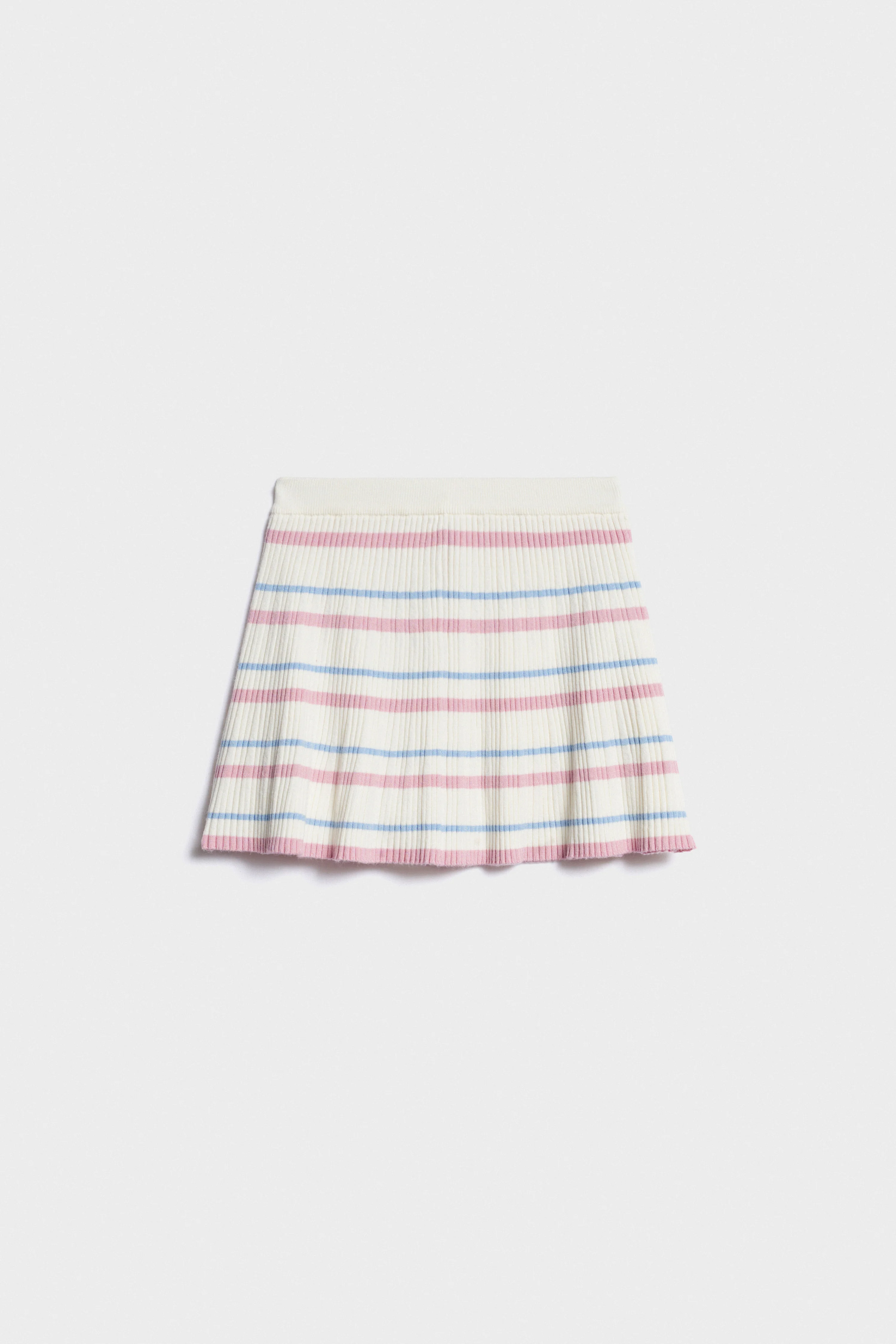 FINE-KNIT VISCOSE SKIRT - Image 6