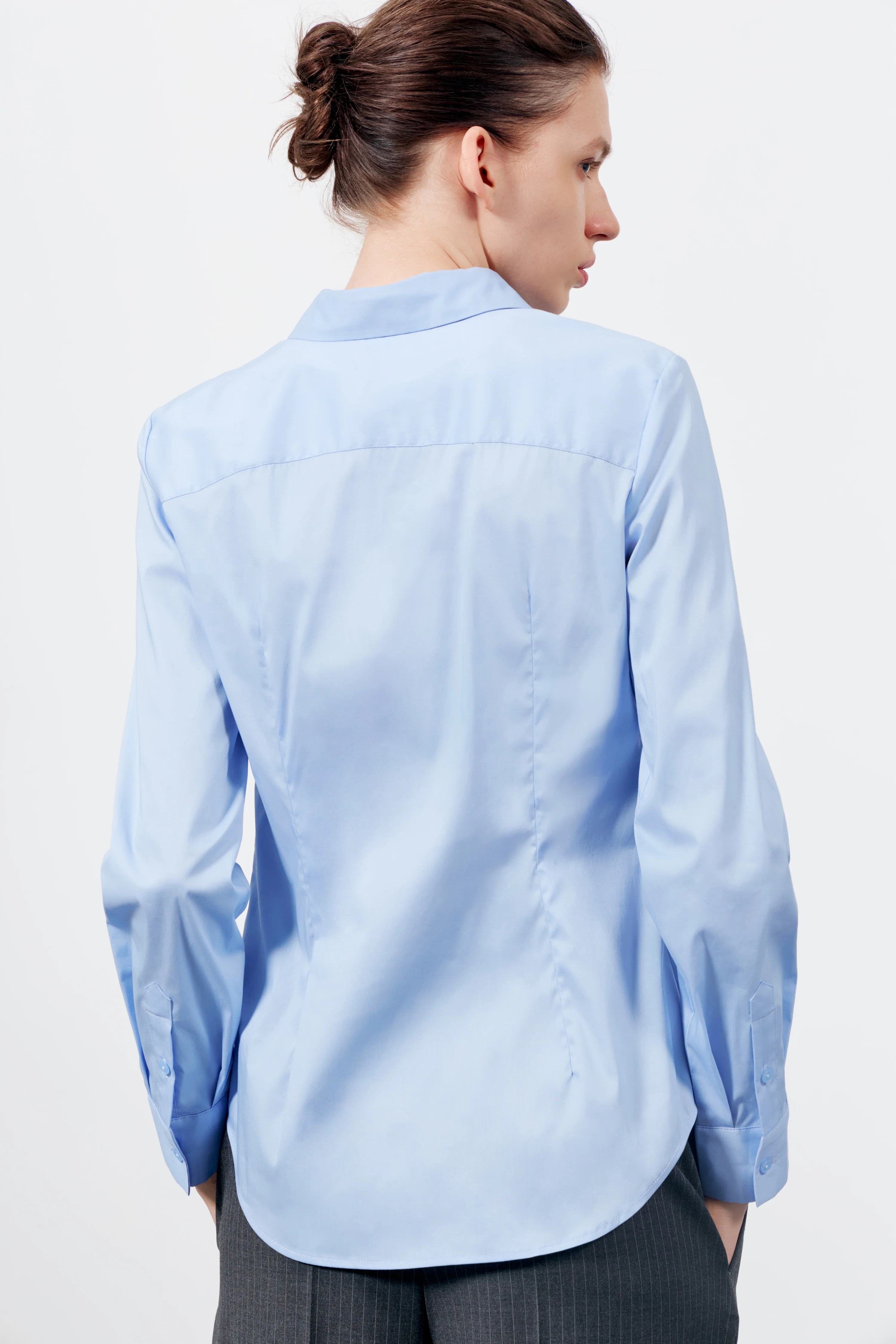 FITTED BASIC SHIRT - Image 3