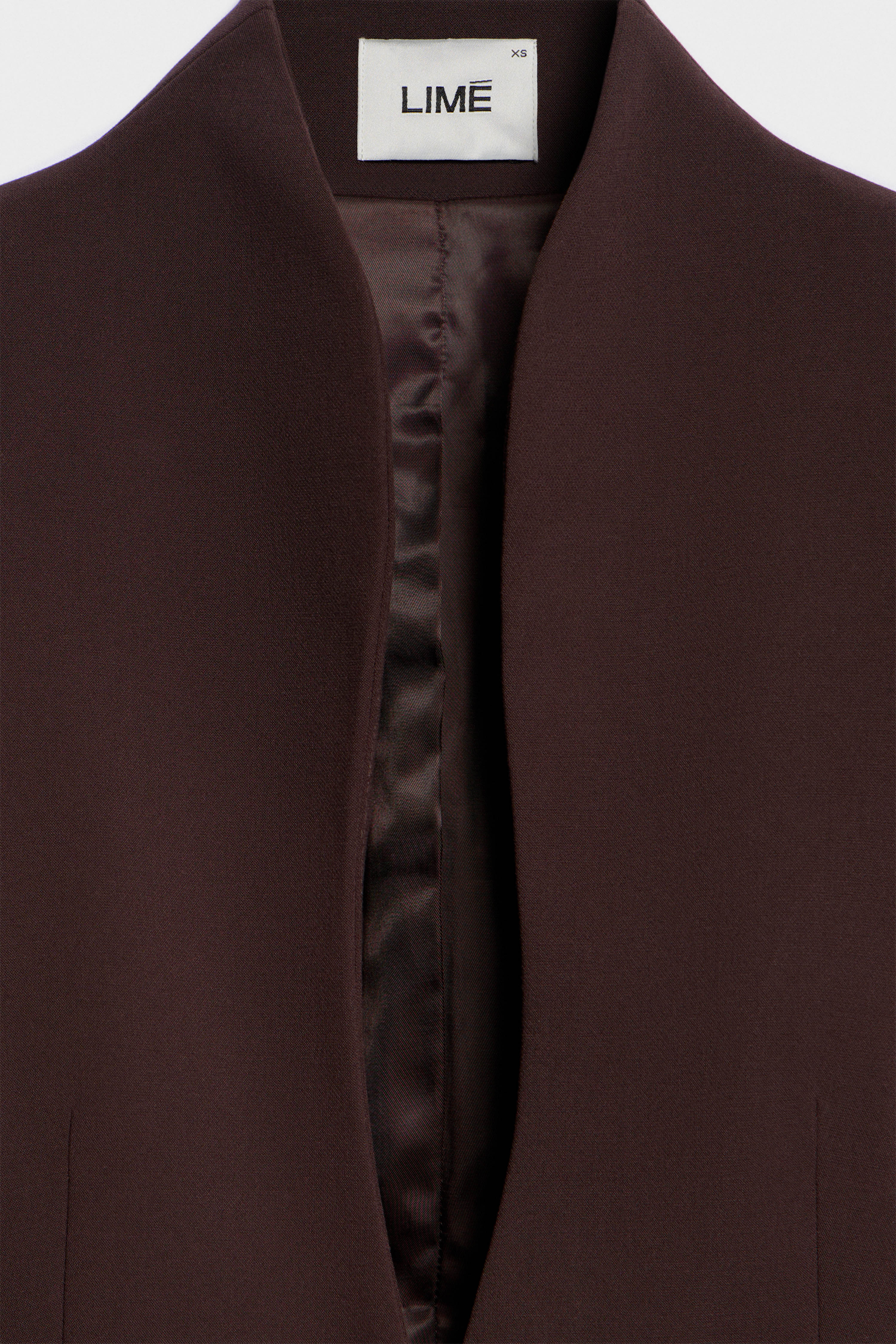 FITTED BROOCH-DETAL BLAZER - Image 7