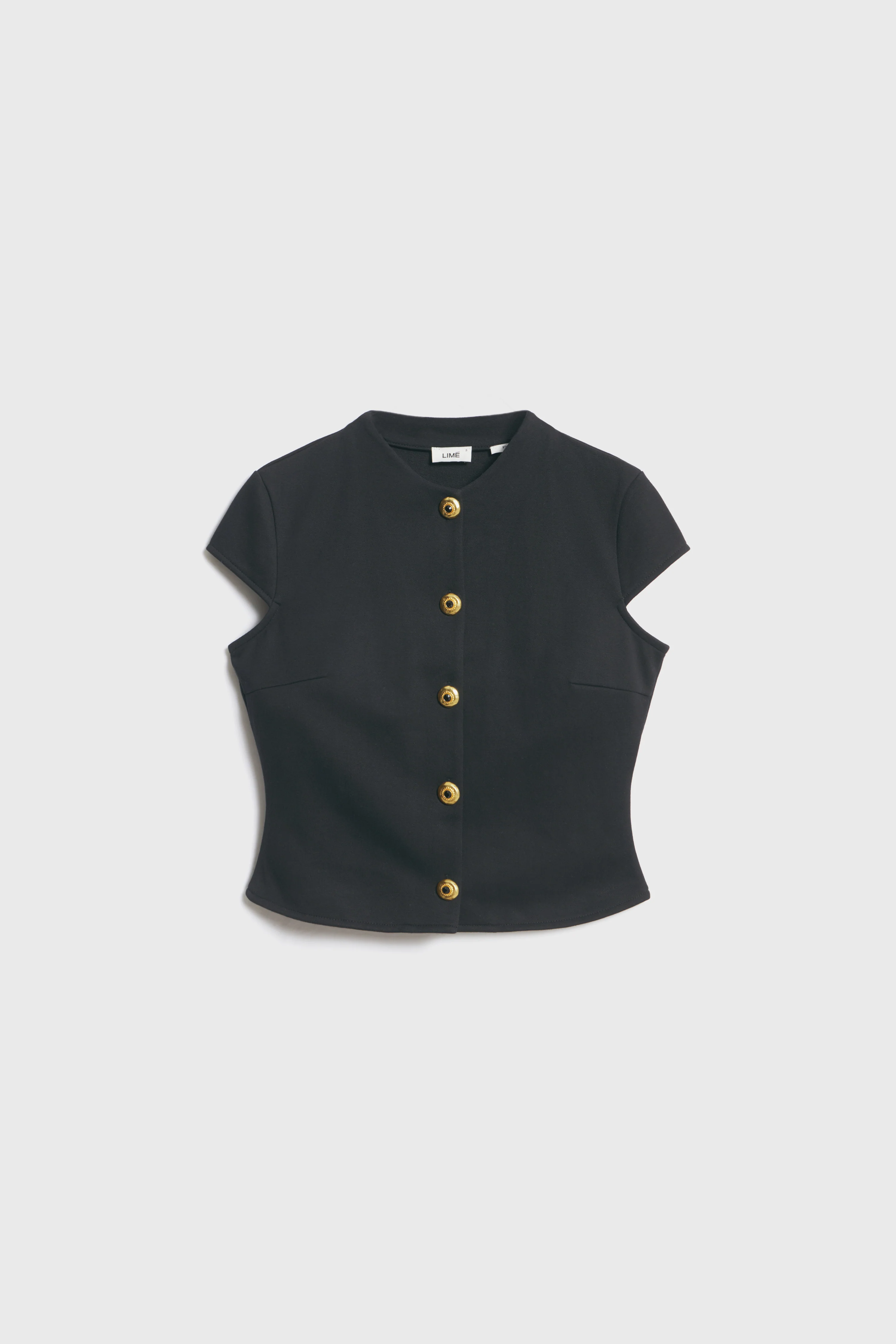 FITTED COTTON T-SHIRT - Image 5