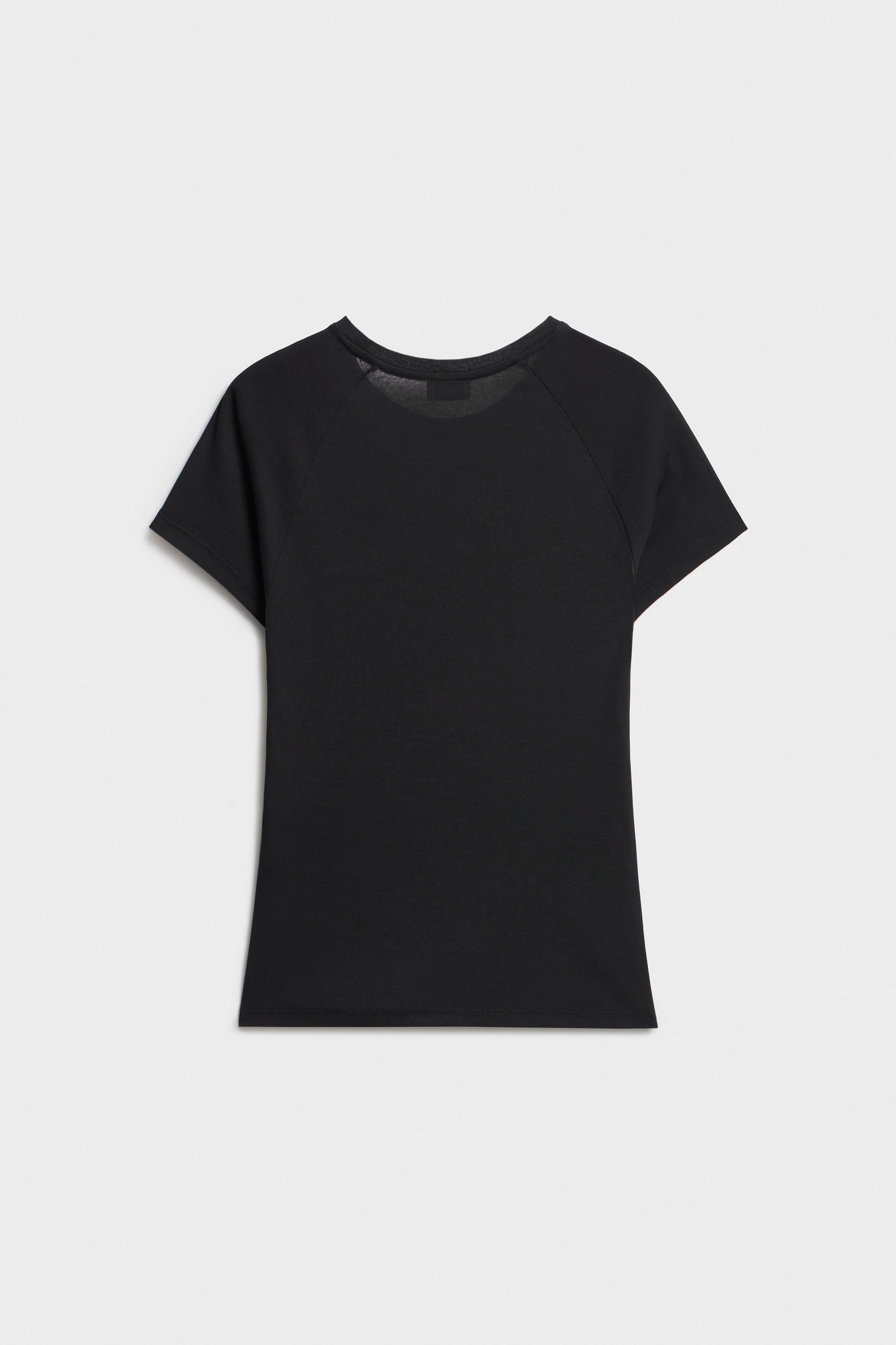 FITTED COTTON T-SHIRT - Image 4