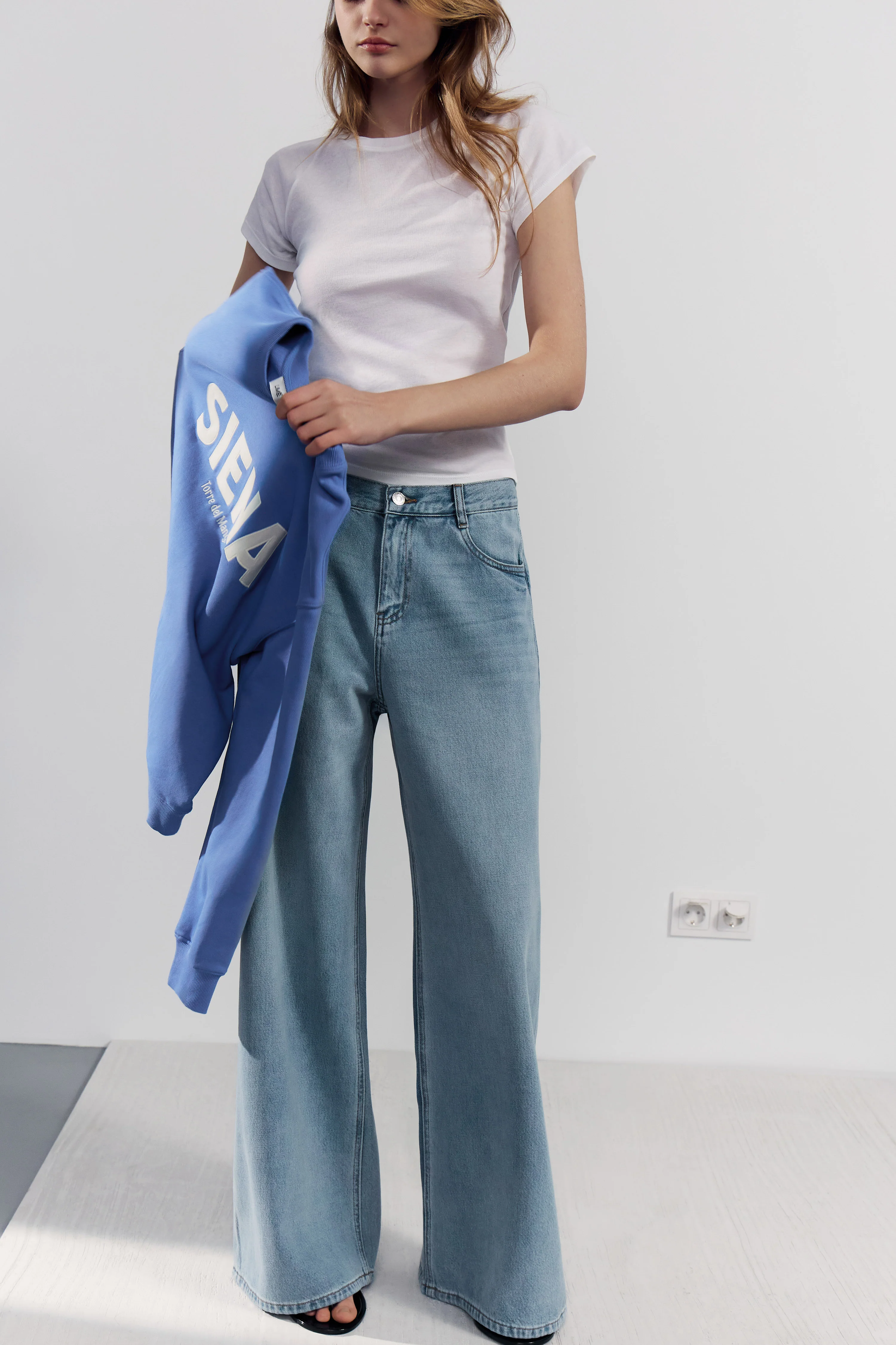 FITTED COTTON T-SHIRT - Image 3